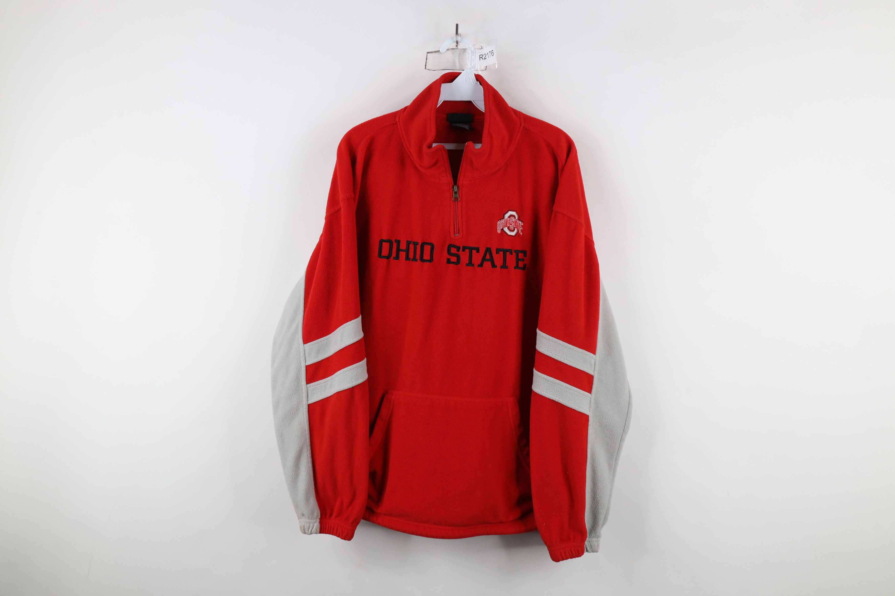Vintage Vintage Ohio State University Half Zip Pullover Sweater Size US L / EU 52-54 / 3 - 1 Thumbnail