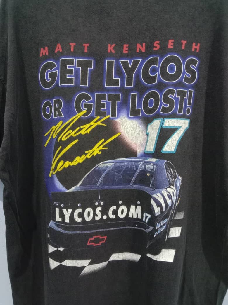 Vintage VINTAGE 90’S NASCAR MATT KENSETH OVERPRINT TEES SIZE XL Size US XL / EU 56 / 4 - 9 Thumbnail