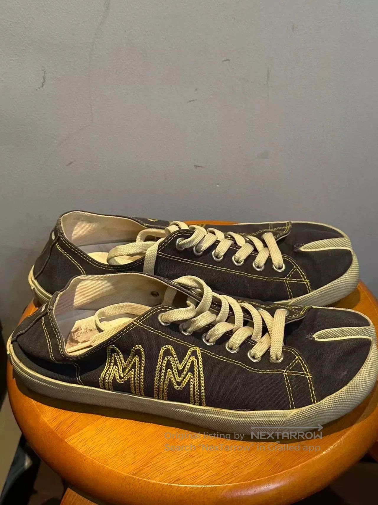 Maison Margiela maison margiela tabi canvas shoes size 41. Size US 8.5 / EU 41-42 - 1 Thumbnail