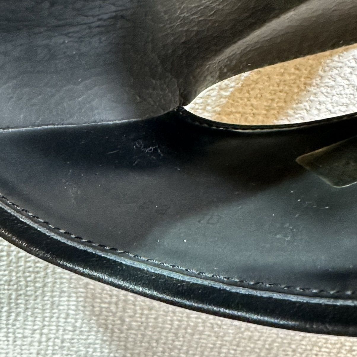 Gucci GUCCI slide sandal GUCCY SEGA logo font black 10 used Size US 10 / EU 43 - 12 Thumbnail