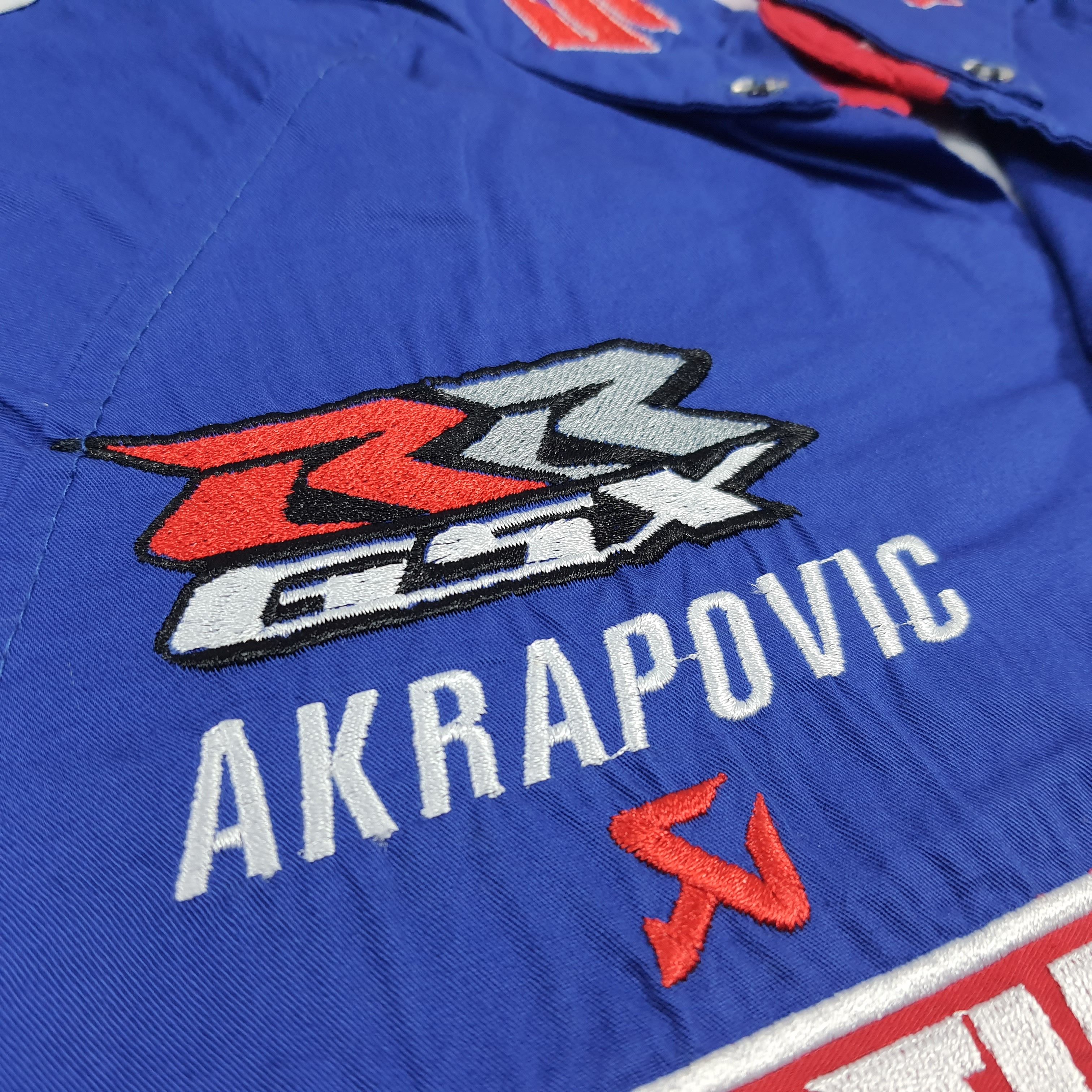 Japanese Brand Vintage Suzuki Hayabusa MotoGP Racing Work Shirt C294N67 Size US S / EU 44-46 / 1 - 3 Thumbnail