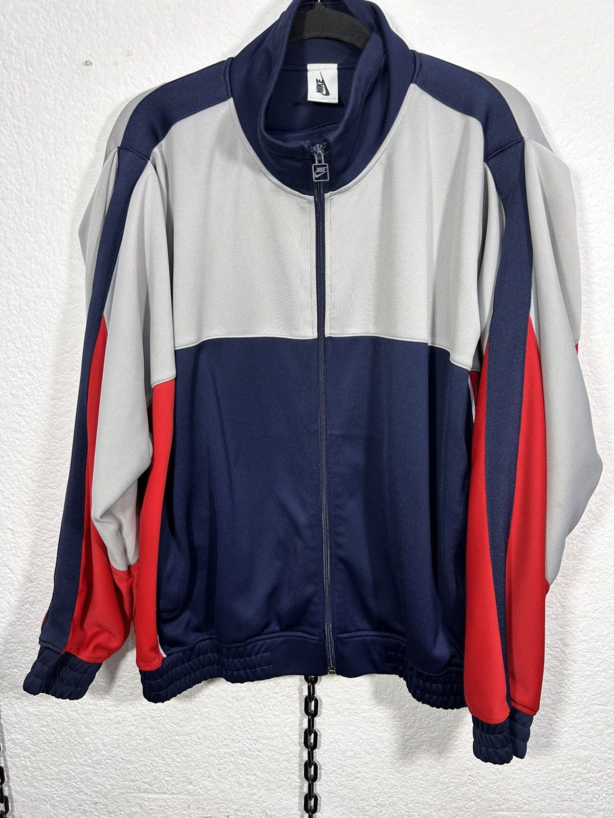 Image of Martine Rose Martin Rose Nike Track Jacket in Blue, Men's (Size XL)