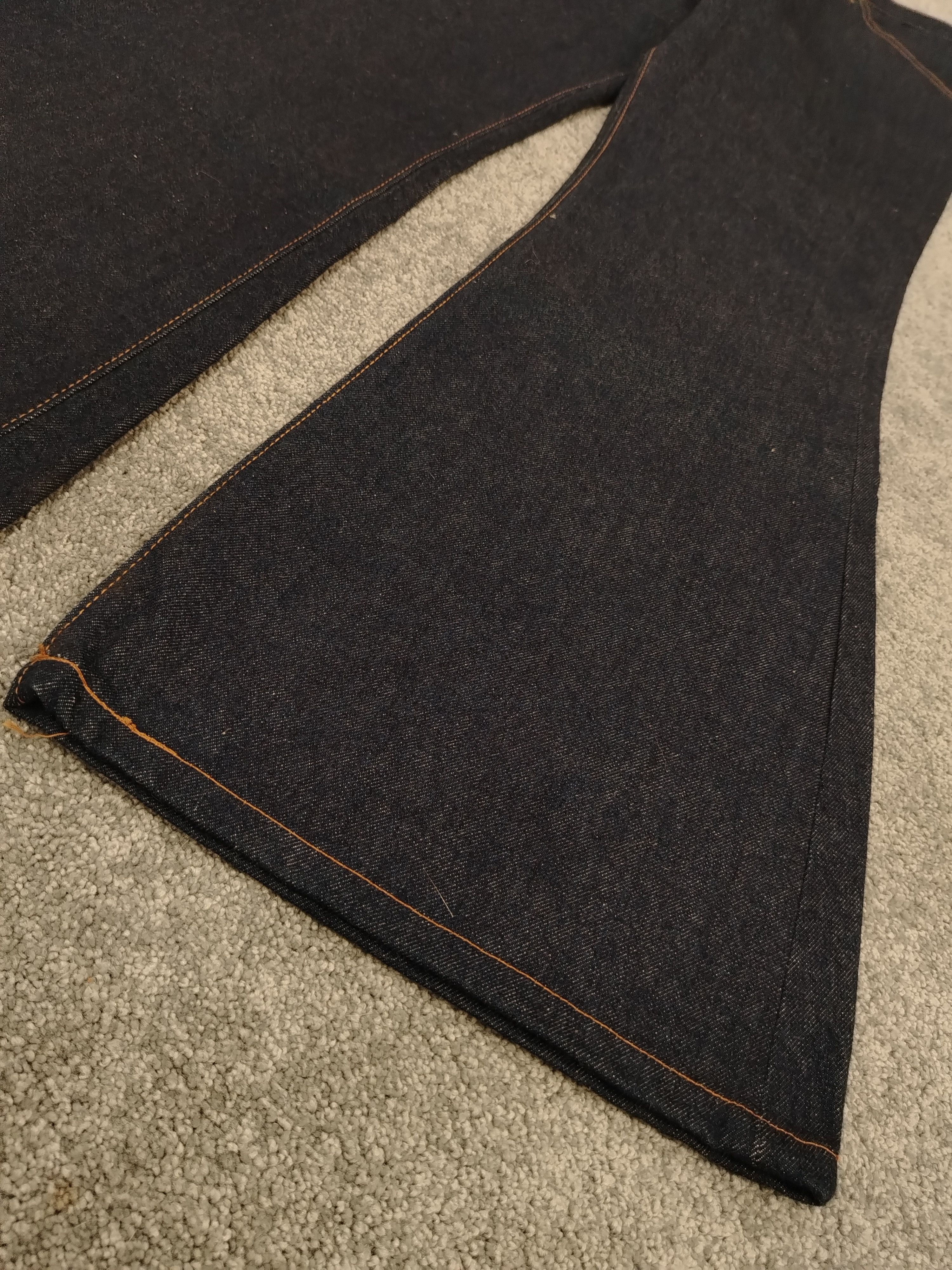 Japanese Brand Bootcut Flare Jeans Wrangler Vintage Size US 33 - 5 Thumbnail