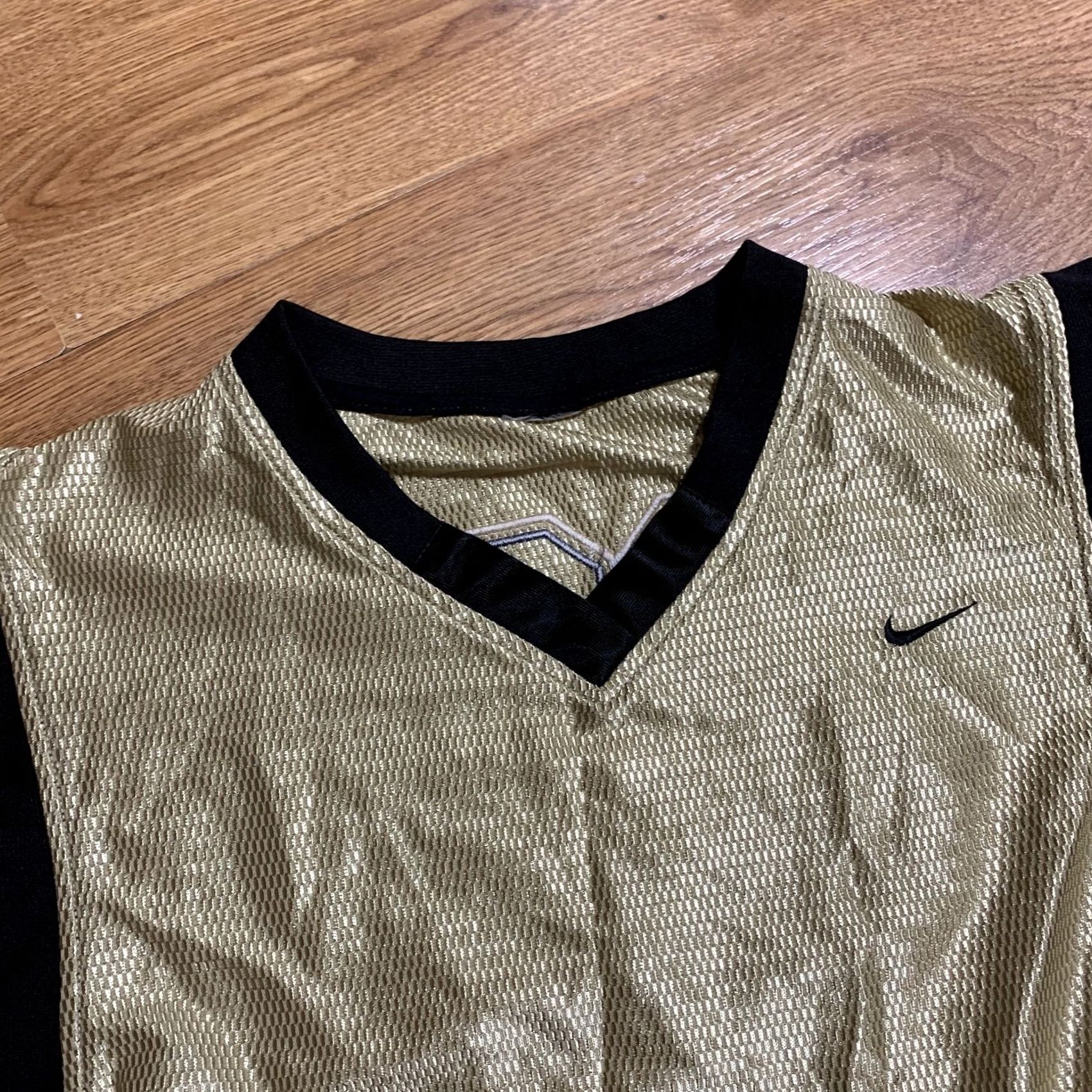 Nike Nike Battlegrounds Jersey Shirt M Mens Gold Vintage Battlegrounds Basketball Shirt Size US M / EU 48-50 / 2 - 6 Thumbnail
