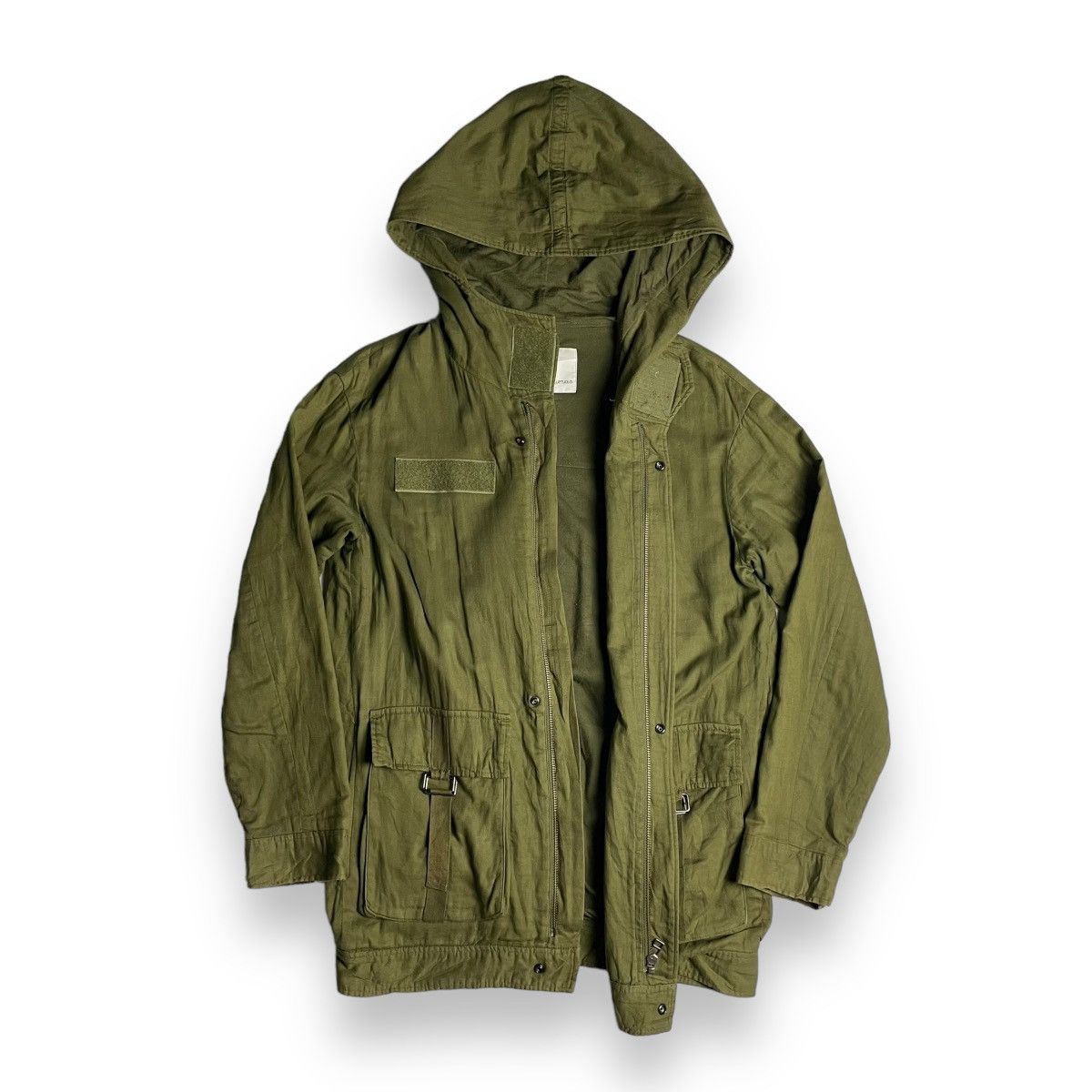 Le Grande Bleu (L.G.B.) SLY 5 POCKETS BONDAGE PUNK MILITARY PARKA JACKET Size US M / EU 48-50 / 2 - 3 Thumbnail