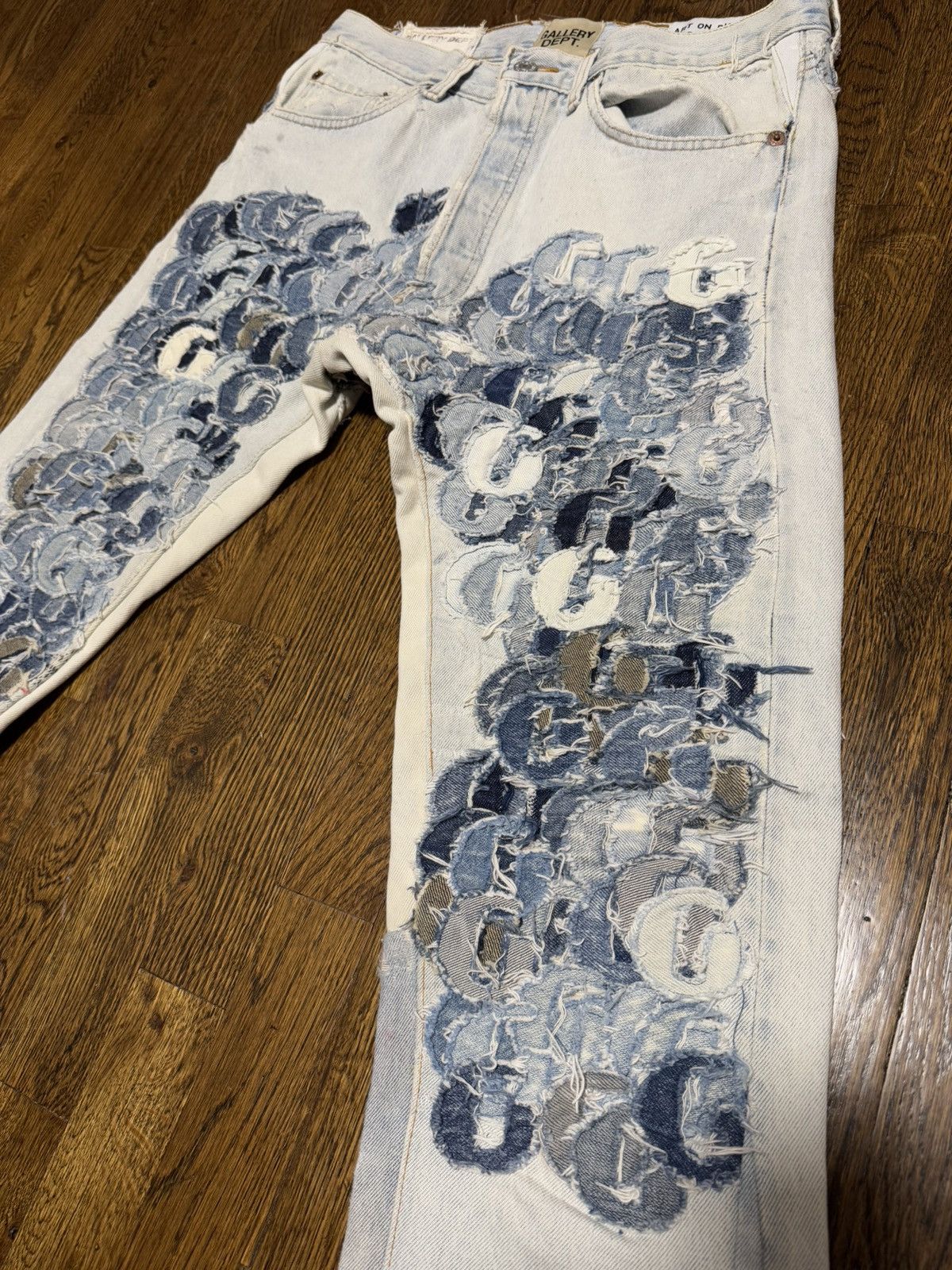 Gallery Dept. Gallery Dept Super G Patch La Flare Jeans Size US 30 / EU 46 - 3 Thumbnail