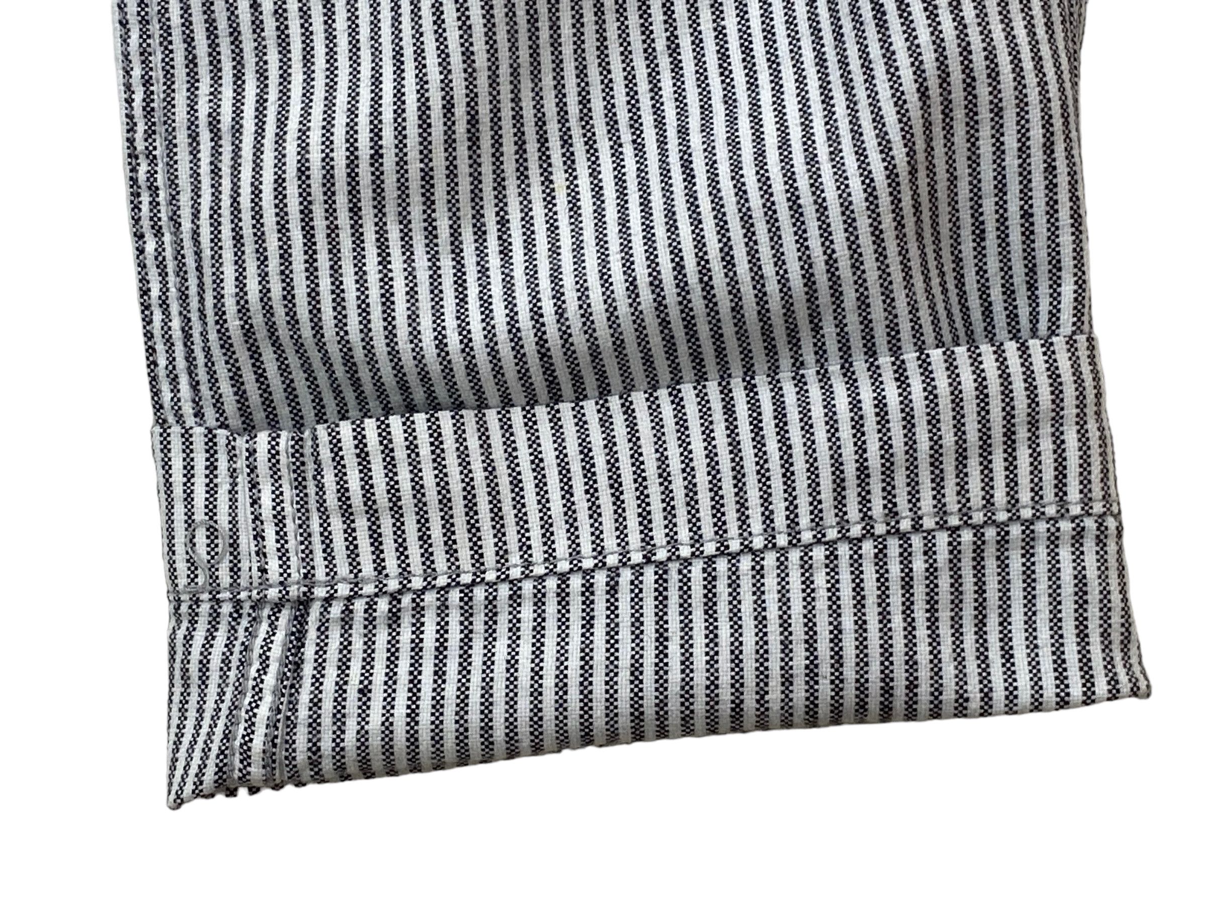 Japanese Brand Japanese Hickory Stripe Carpenter Pants – Workwear Vintage Size 31" - 9 Thumbnail