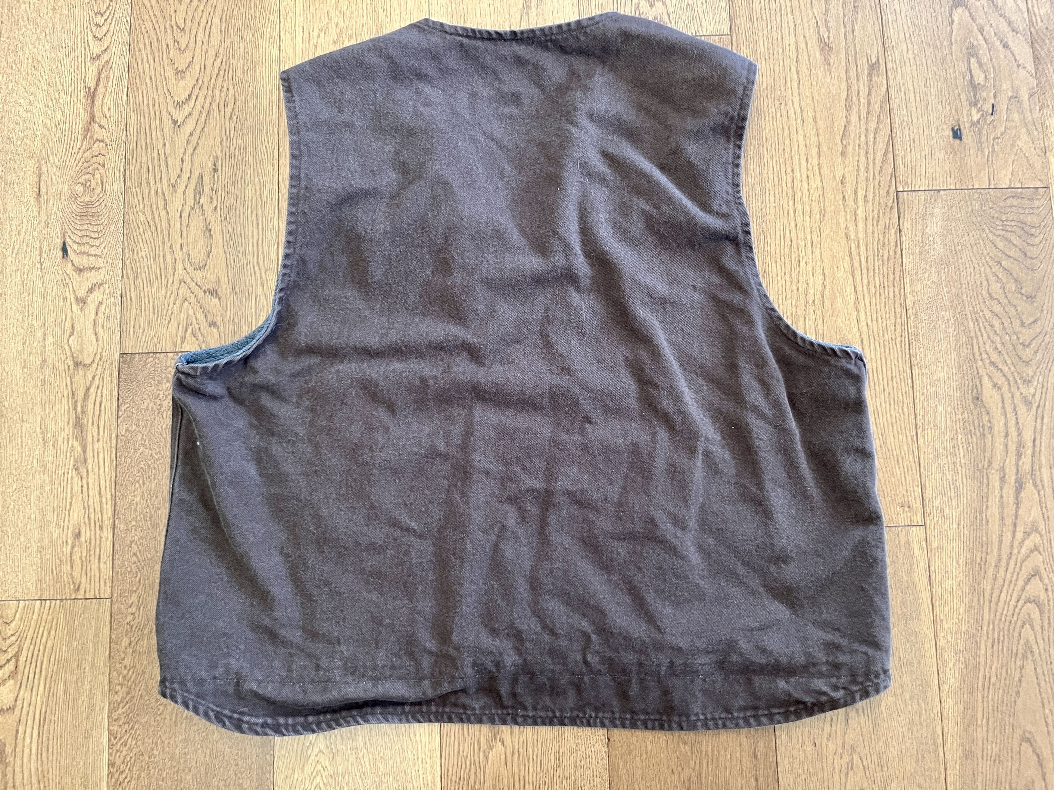Carhartt Vintage Carhartt USA Made V19 Brown Sandstone Vest 3XL Size US XXL / EU 58 / 5 - 9 Thumbnail