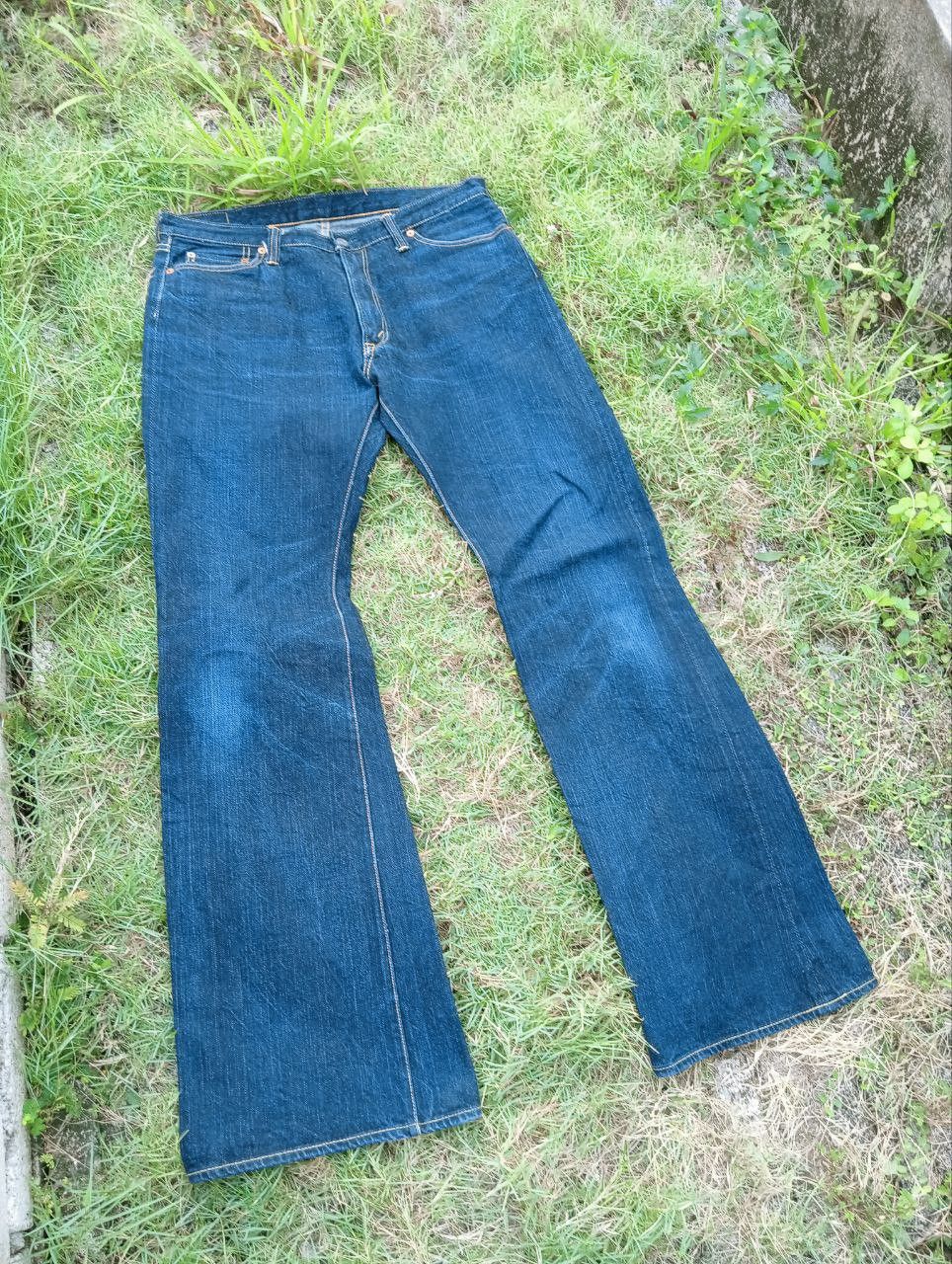 The Flat Head THE FLAT HEAD F370 FLARE DENIM JEANS - SIZE 36 Size US 36 / EU 52 - 7 Thumbnail
