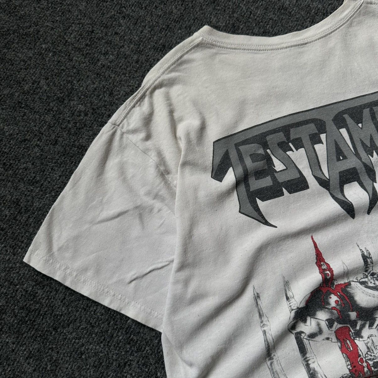 Japanese Brand VTG Testament T-shirts Big Logo Band Rock Archival Size L Size US L / EU 52-54 / 3 - 13 Thumbnail