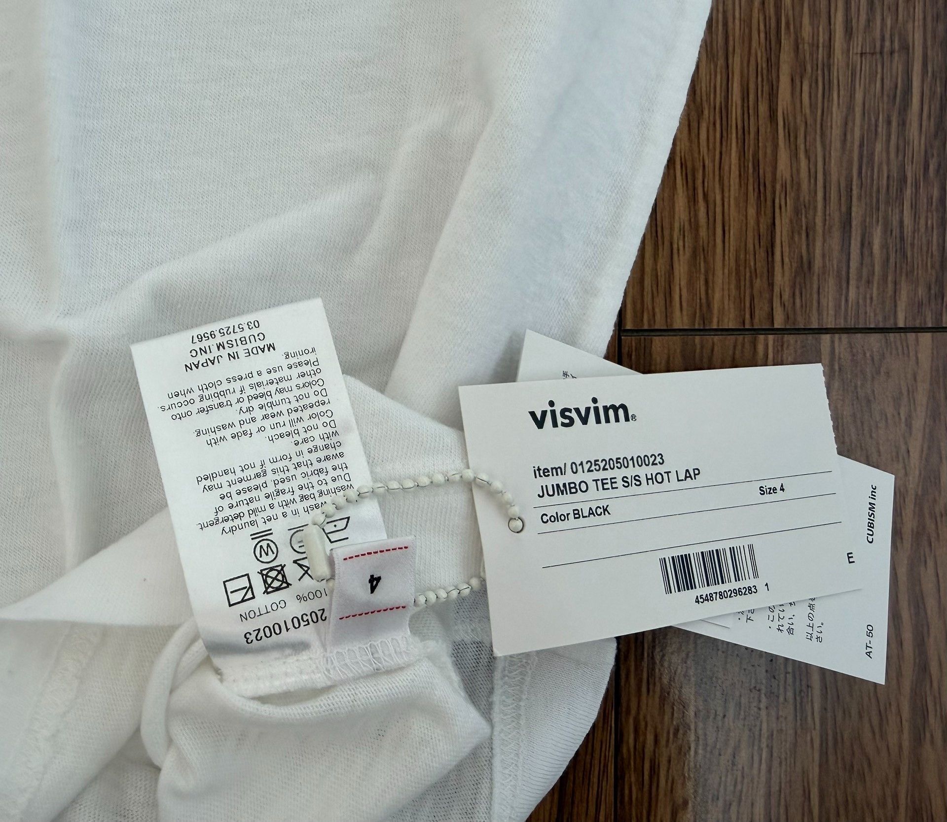 Visvim VISVIM JUMBO TEE S/S HOT LAP Size US XL / EU 56 / 4 - 3 Thumbnail