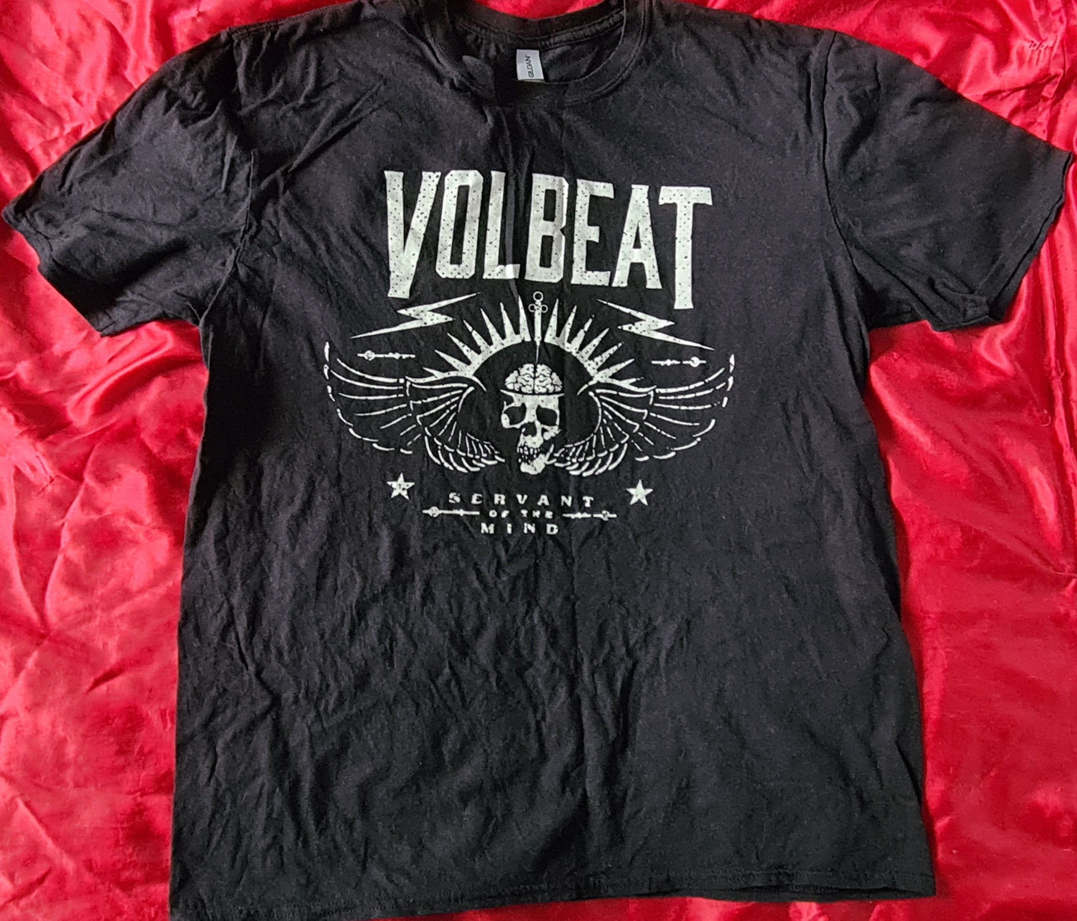 Gildan VOLBEAT Servant Of The Road Tour 2022 shirt Size US XL / EU 56 / 4 - 1 Thumbnail
