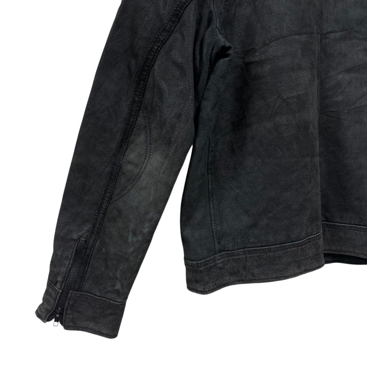 Black Rivet Black Rivet Leather Biker Jacket Size US L / EU 52-54 / 3 - 5 Thumbnail