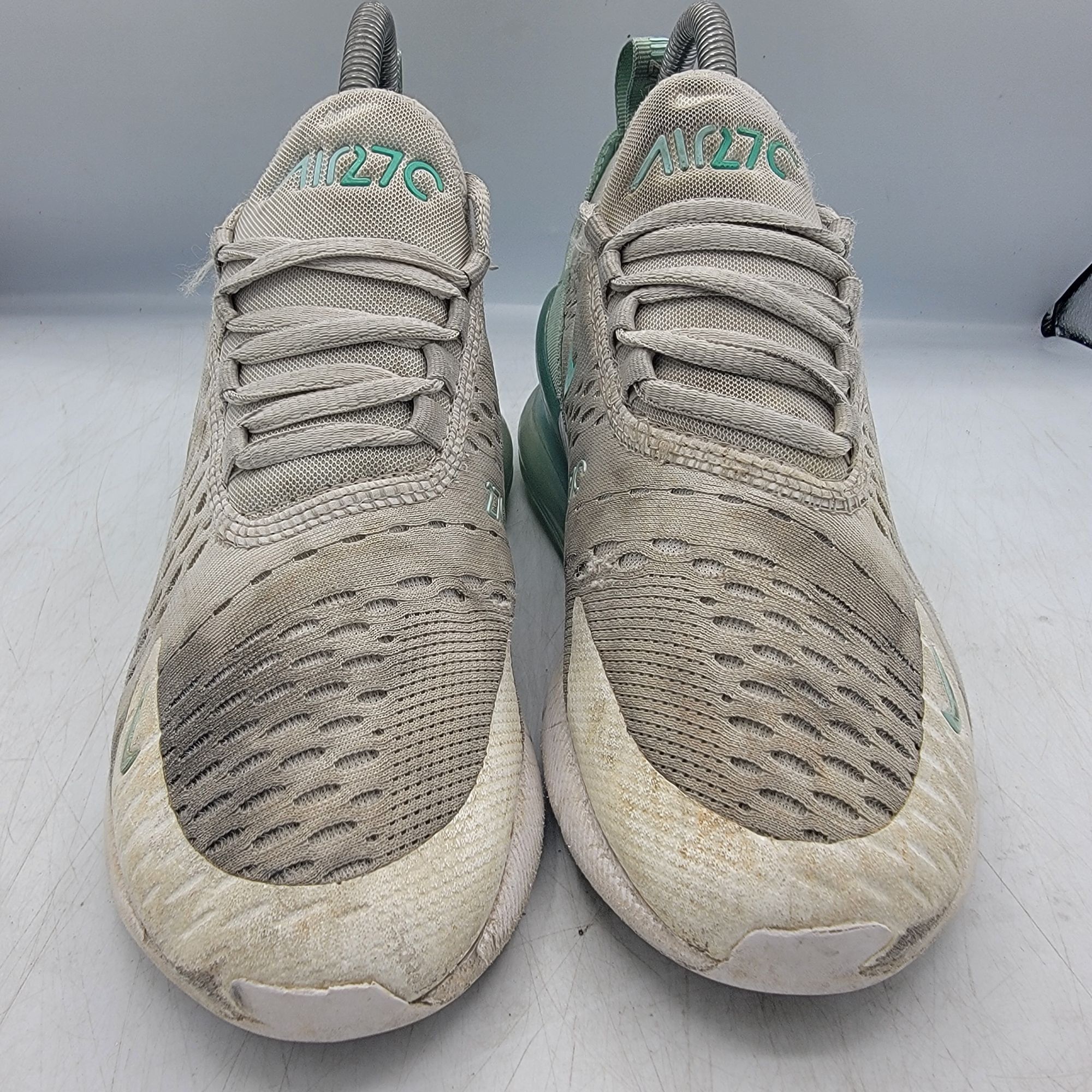 Nike Nike Air Max 270 GS Womens 5.5 Summit White Emerald Rise Sho Size US 5.5 / IT 35.5 - 2 Thumbnail