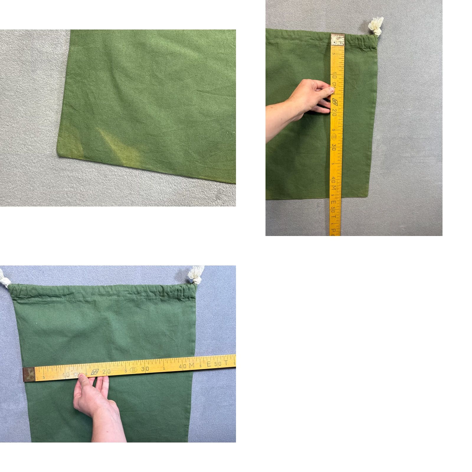 Barbour Barbour Green Drawstring Bag Mens Cotton Drawstring Bag Brand Barbour Green Bag Size ONE SIZE - 8 Thumbnail