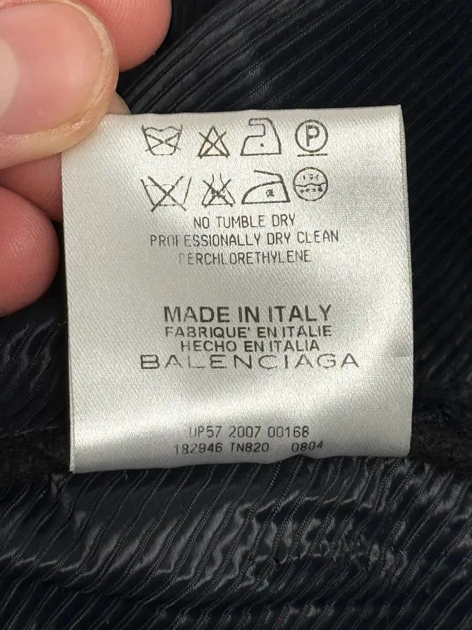 Balenciaga AW2007 Balenciaga Black Classy Officer Jacket By Nicolas Ghesquière Size US M / EU 48-50 / 2 - 13 Thumbnail