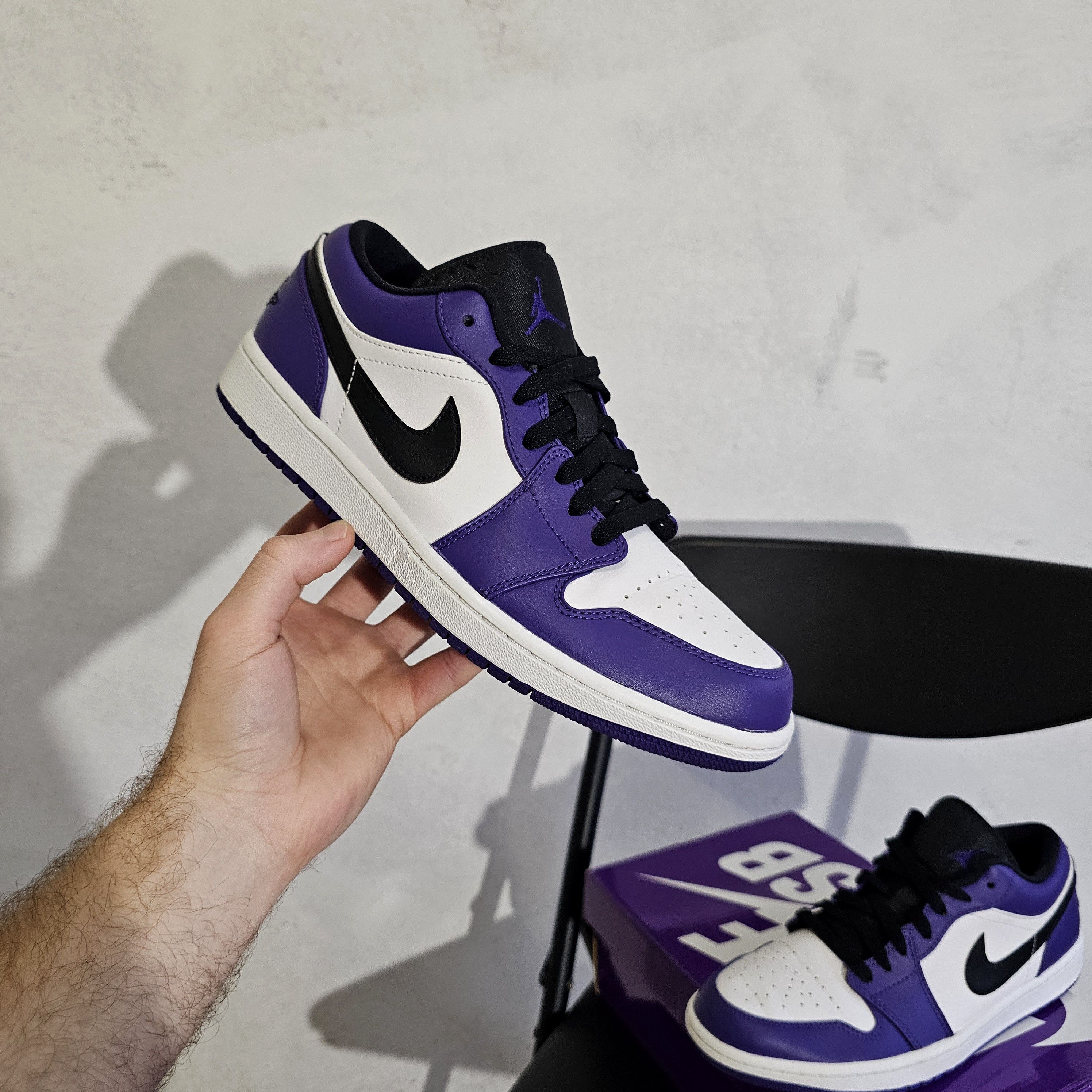 Jordan Brand × Nike Air Jordan 1 Low Court Purple 2020 27cm | Grailed 