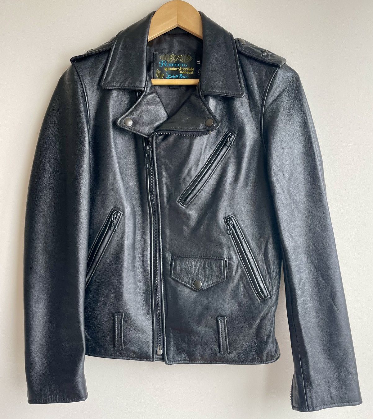 Leather Jacket × Schott × Vintage Vintage 80s SCHOTT® 681