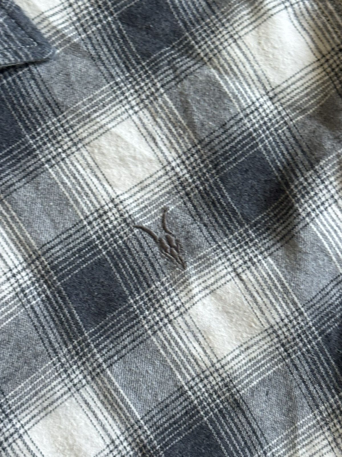Allsaints AllSaints M Dogwood LS shirt flannel button up long sleeve Size US M / EU 48-50 / 2 - 5 Thumbnail
