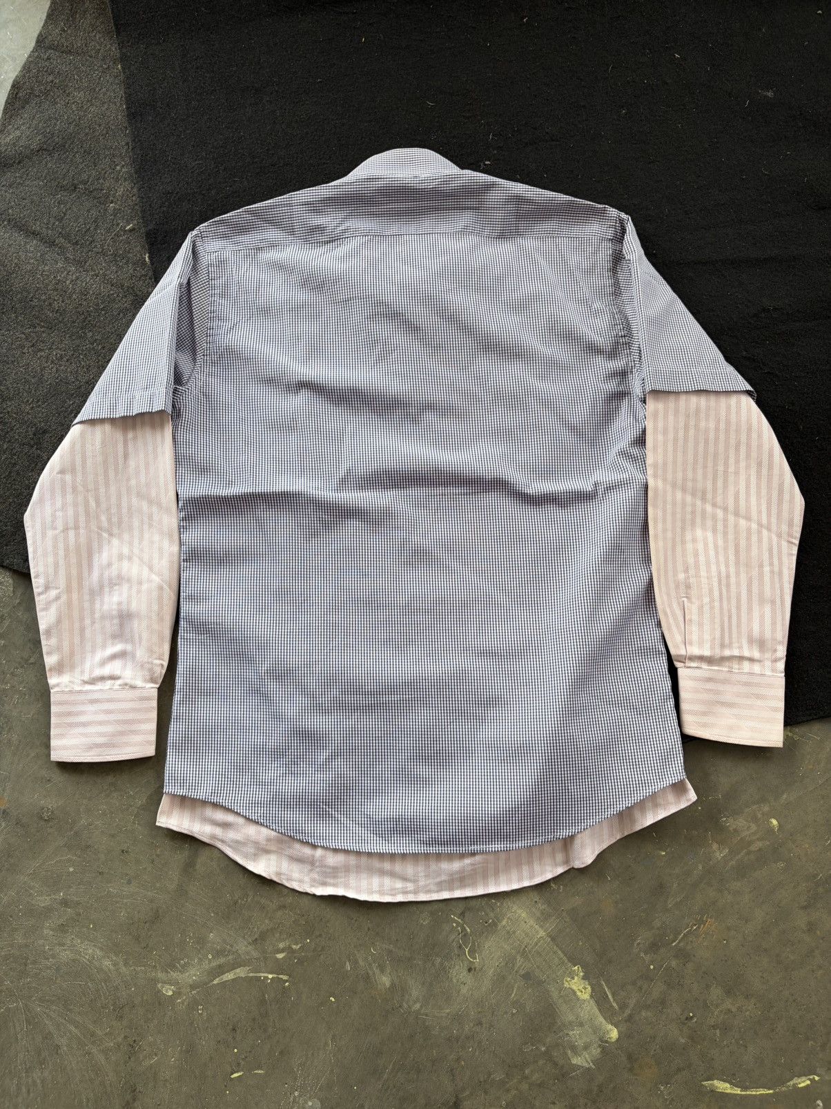 Balenciaga Balenciaga double layered vintage shirt button Size US L / EU 52-54 / 3 - 3 Thumbnail