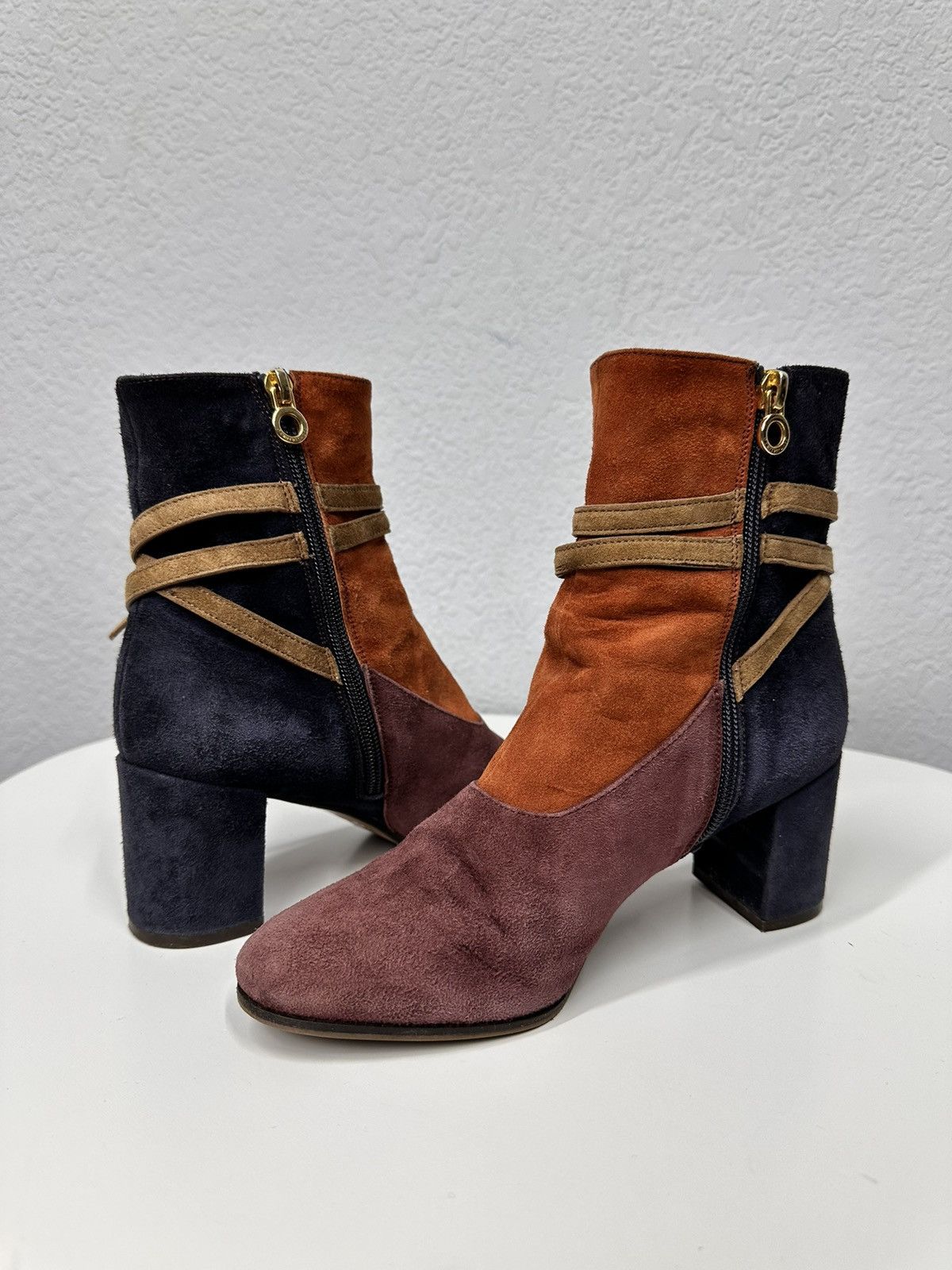 14th Addiction Vintage Leather AS 98 Boots Style Avantgarde Y2K margiela Size US 7 / IT 37 - 8 Thumbnail