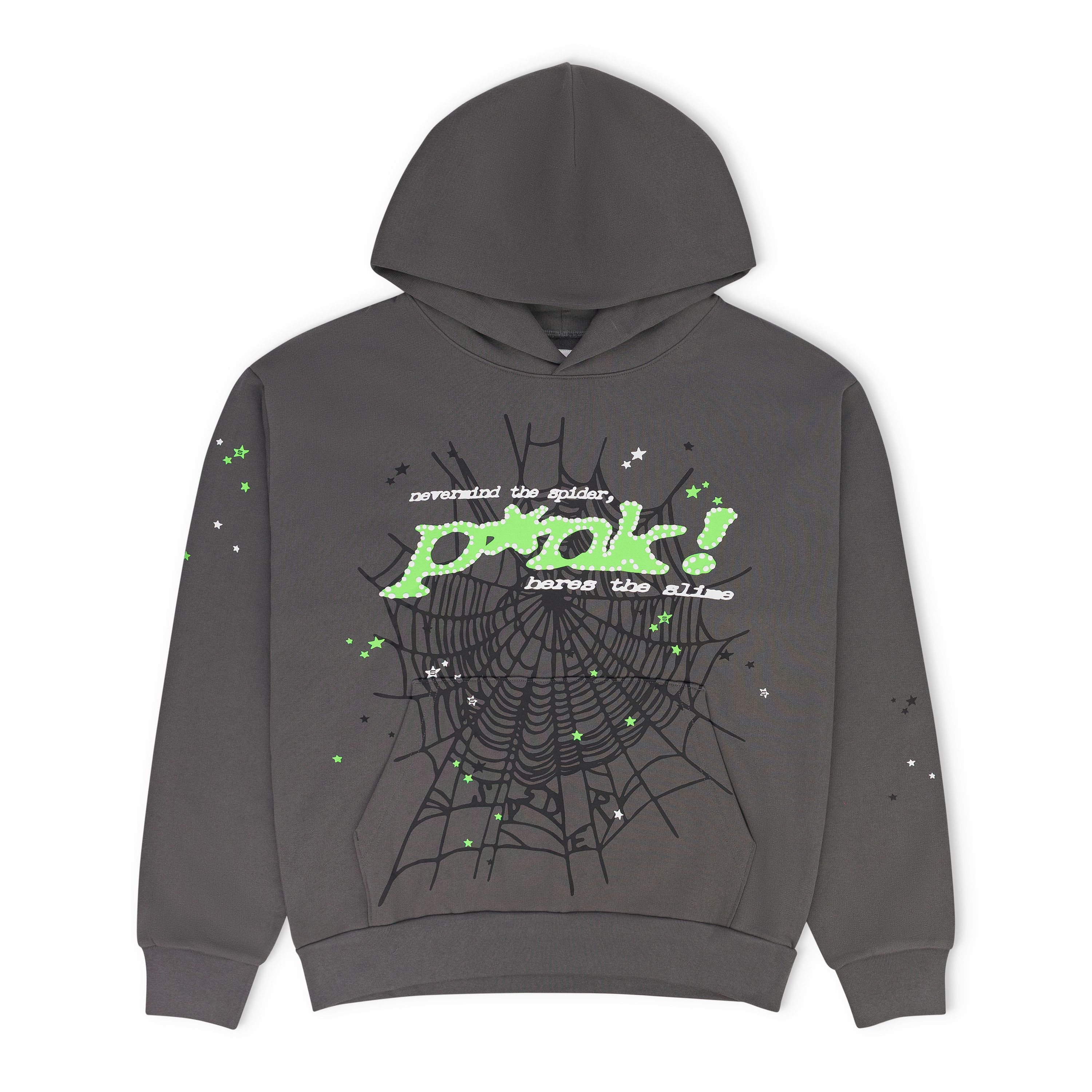 Sp5der Sp5der Punk V2 Slate Grey Hoodie Size Medium | Grailed