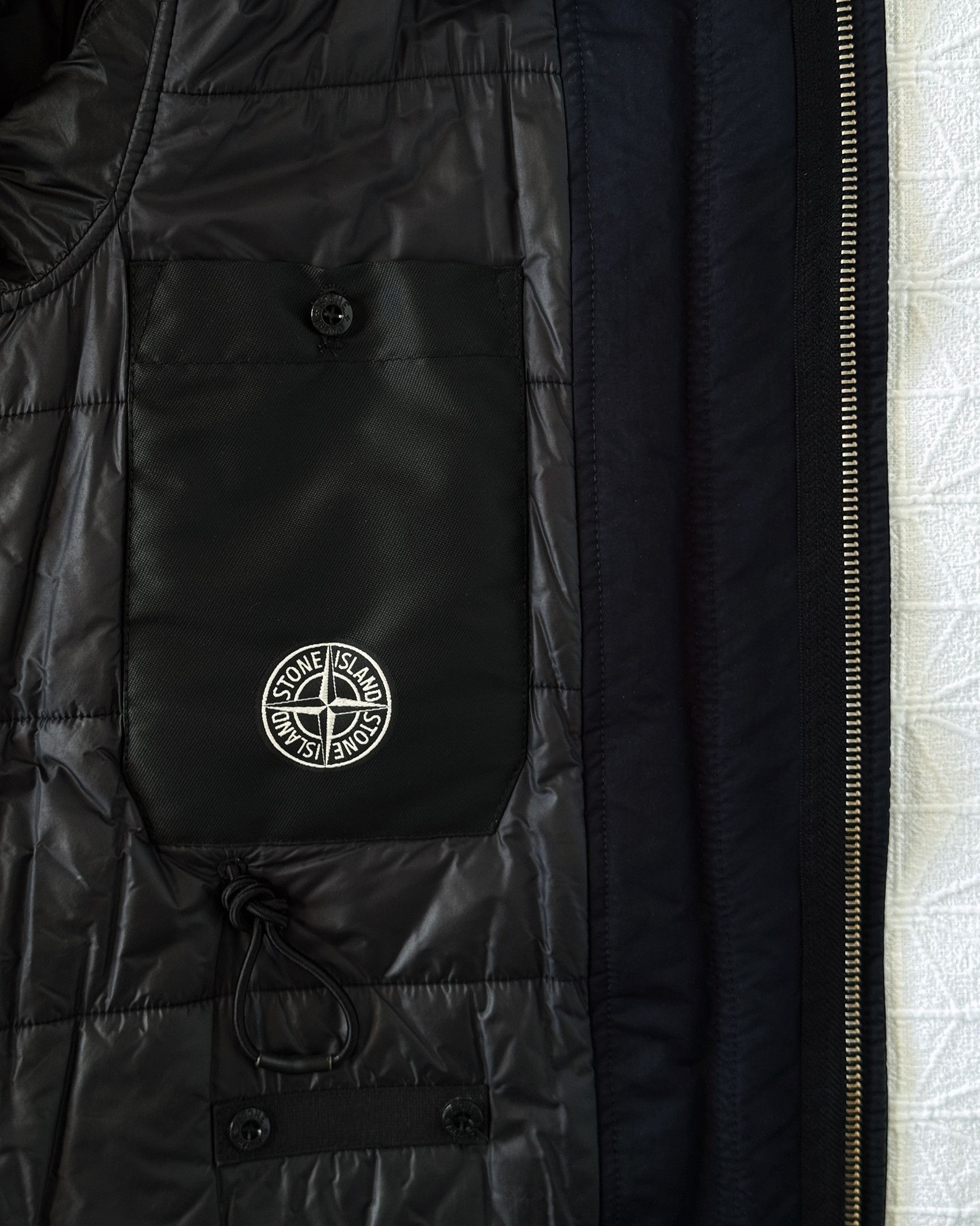 Stone Island David TC Navy Field Jacket Size US M / EU 48-50 / 2 - 5 Thumbnail