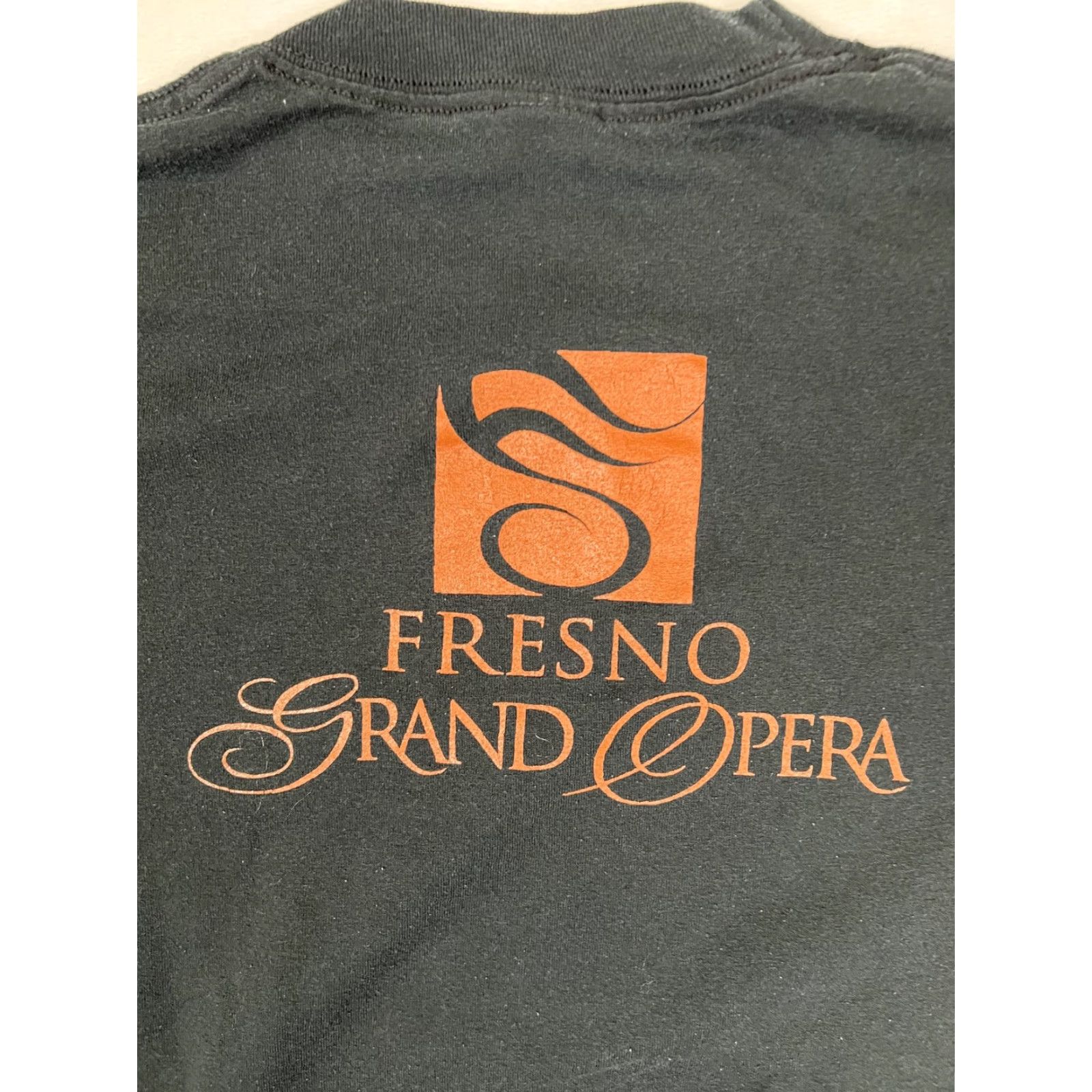 Jerzees VINTAGE Fresno Grand Opera Aida Verdi T-Shirt Mens XL Black Egyptian Graphic Print Crew Neck Short Sleeve | Jerzees Heavyweight Cotton Polyester Size US XL / EU 56 / 4 - 7 Thumbnail