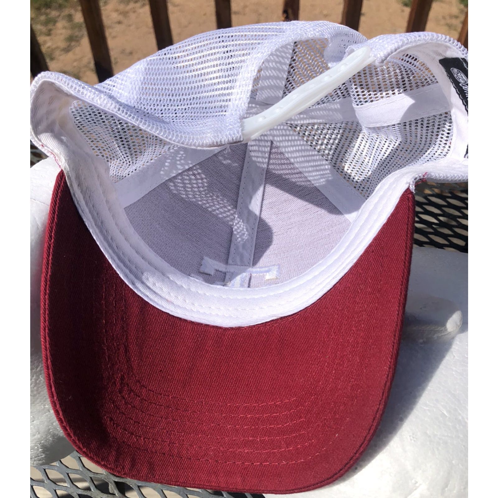 J Brand Outhouse Designs Texas A&M Hat Snapback Red & White Brand Men One Size Red Sports Casual Size ONE SIZE - 6 Thumbnail