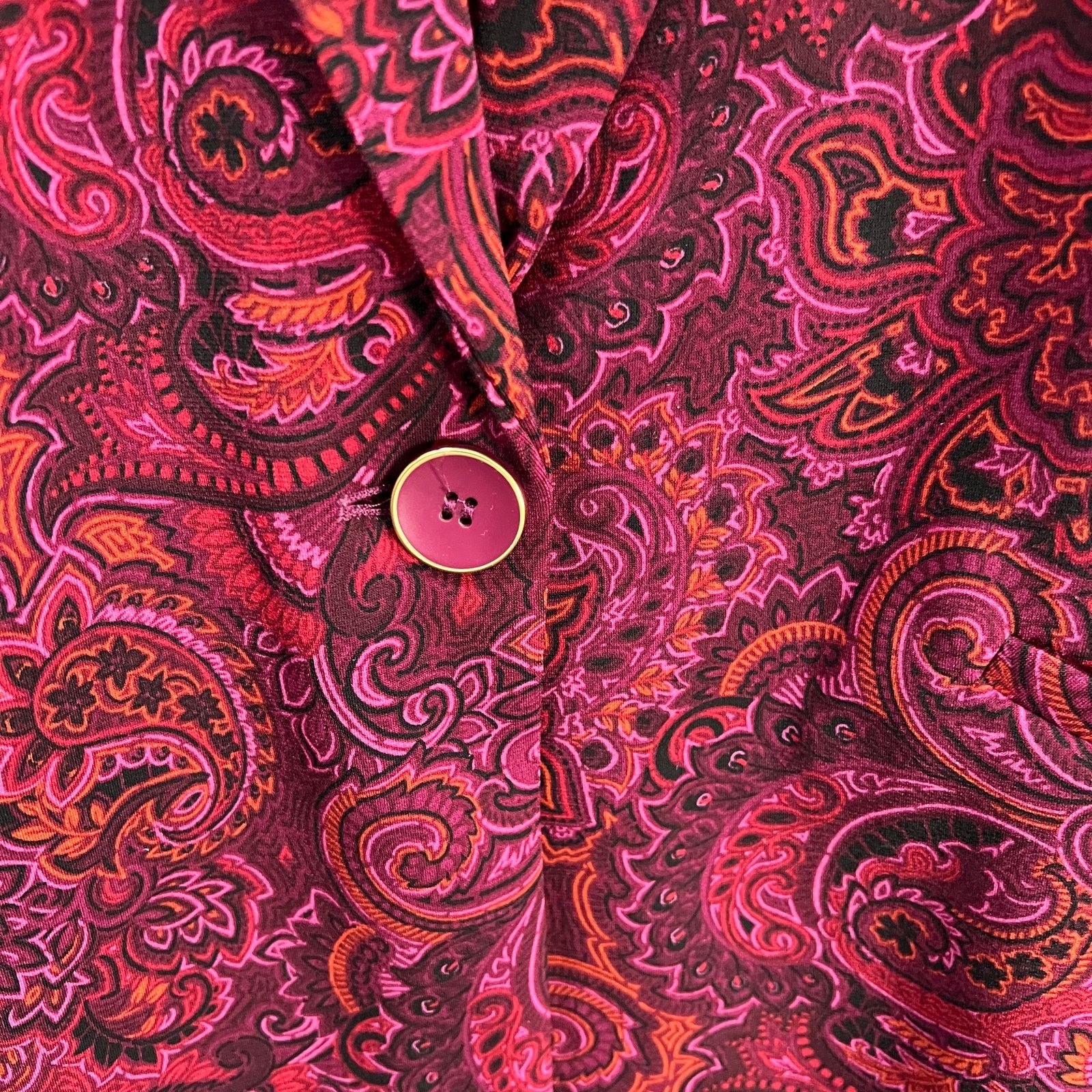 Other Susan Graver Printed Regular Liquid Knit A-Line Dress Size XL / US 12-14 / IT 48-50 - 5 Thumbnail