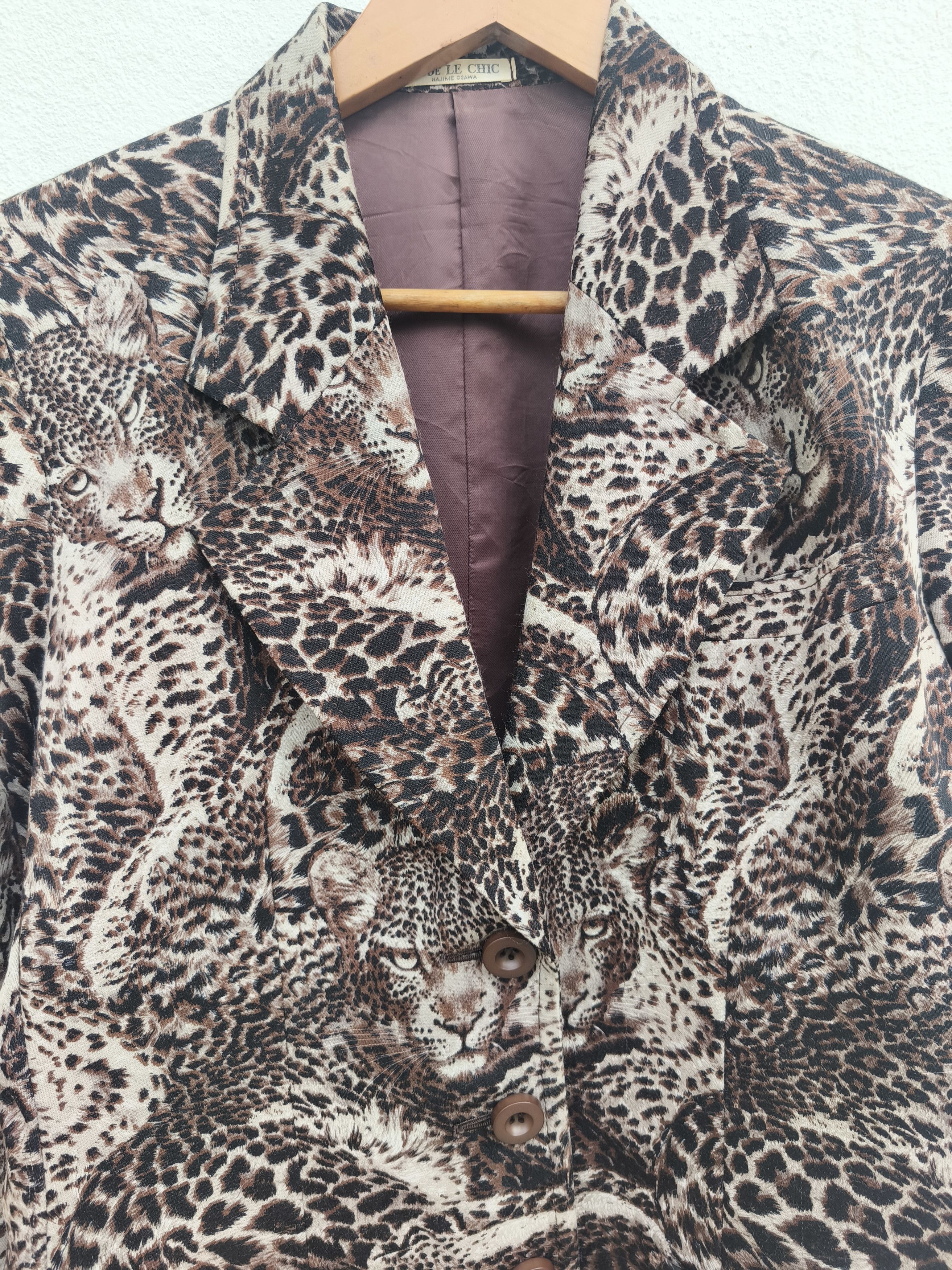 Vintage Vintage Mode LE Chic jacket full print Size US M / EU 48-50 / 2 - 2 Thumbnail