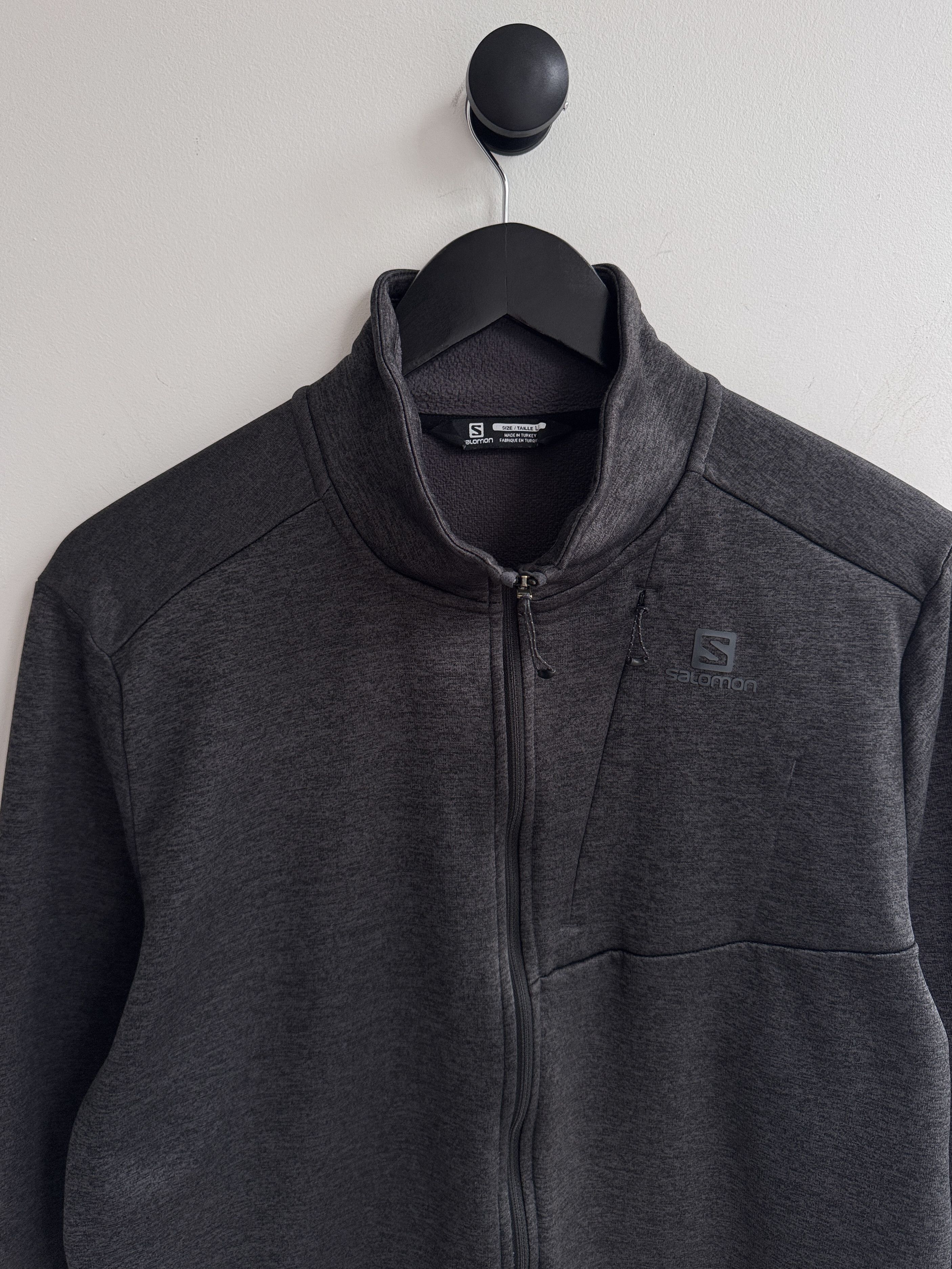 Salomon Salomon Full Zip Fleece Jacket Size US L / EU 52-54 / 3 - 3 Thumbnail