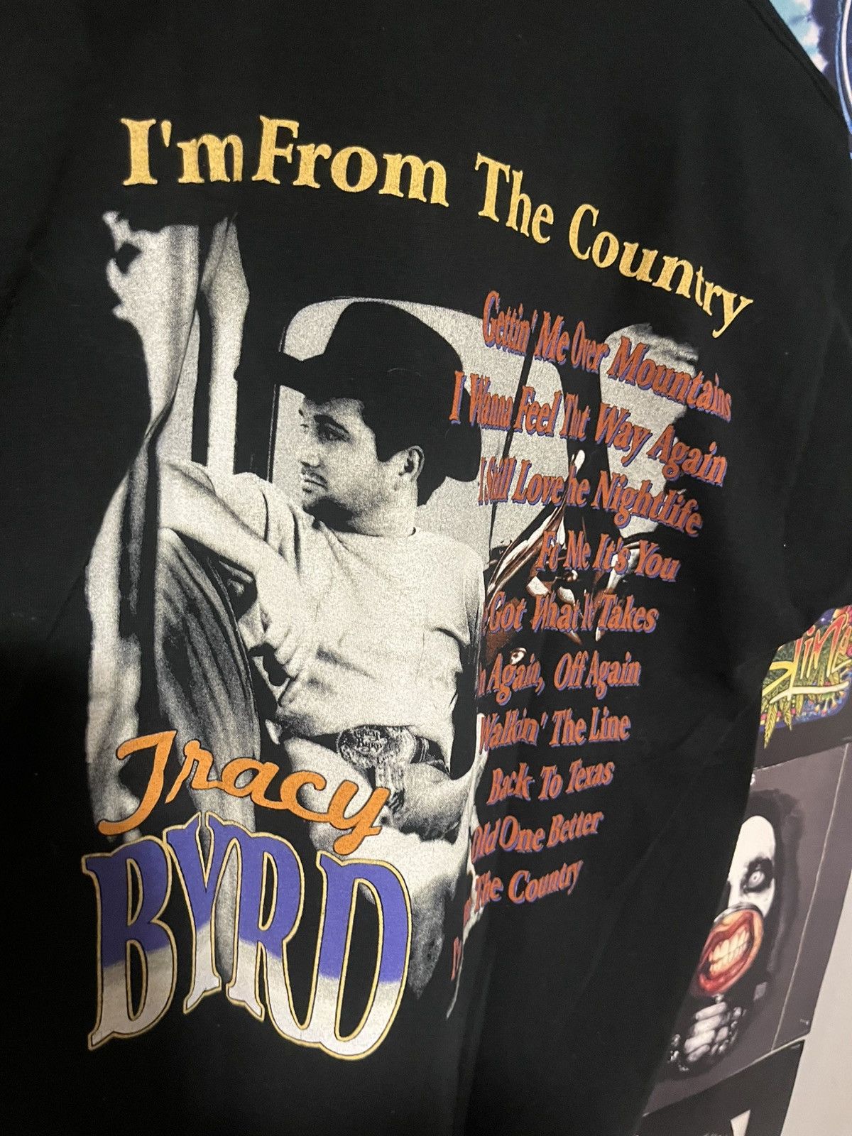 Fruit Of The Loom Vintage 2000’s Country Tracy Bird double sided Band Tee shir Size US XL / EU 56 / 4 - 9 Thumbnail