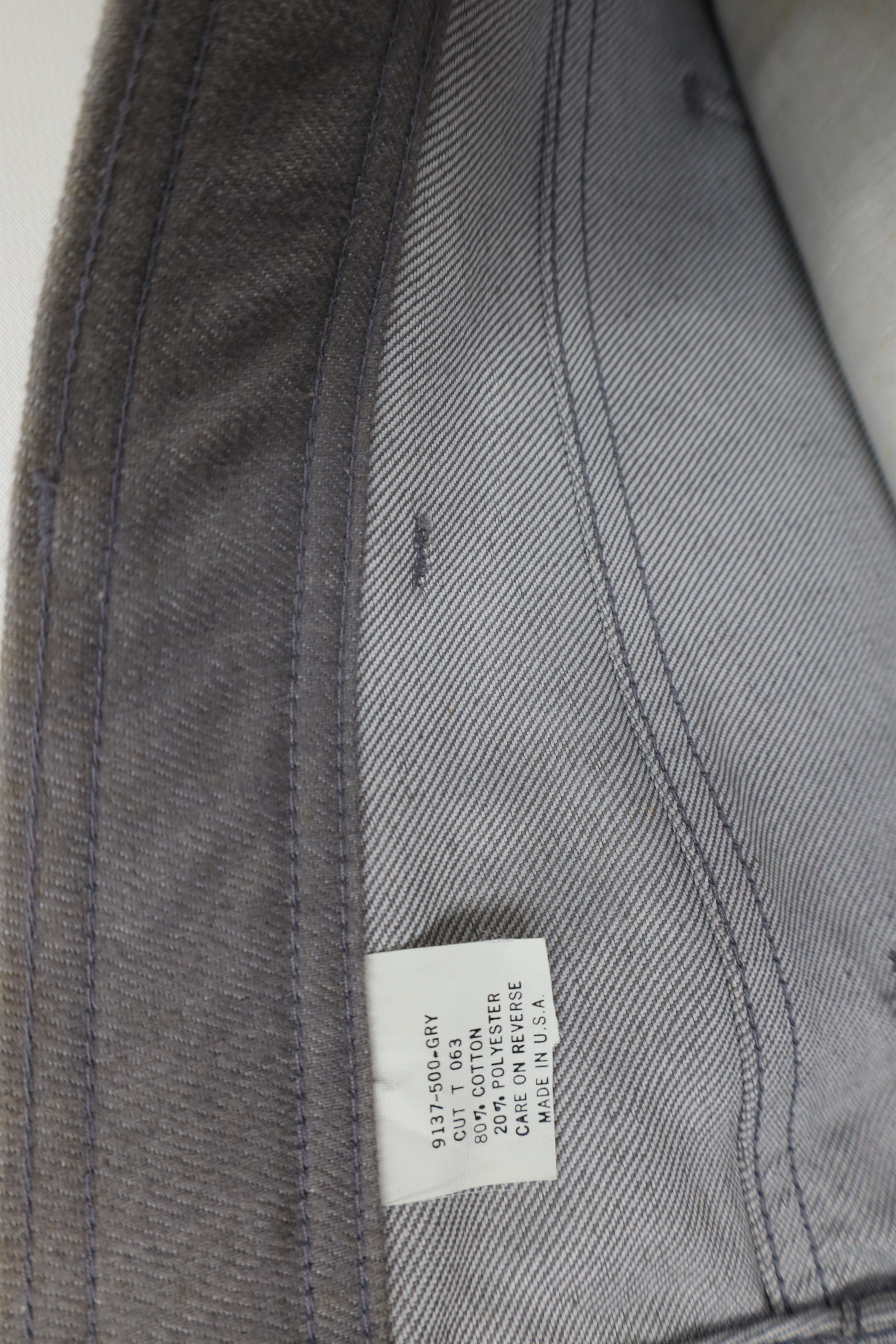 Vintage Vintage 90s Streetwear Flared Wide Leg Denim Jeans Gray USA Size US 36 / EU 52 - 9 Thumbnail