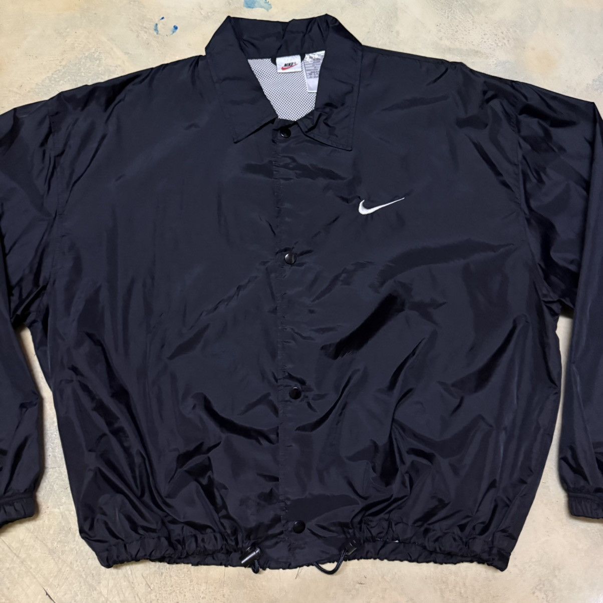 Nike Vintage Nike Coach Jacket Big Logo Size US L / EU 52-54 / 3 - 7 Thumbnail