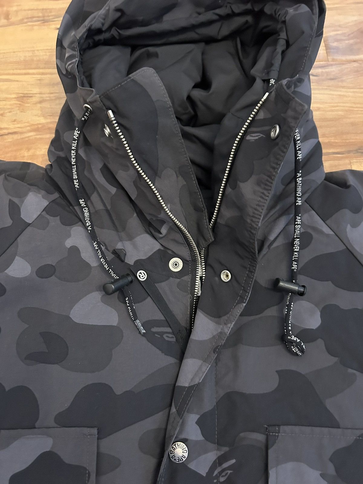 Bape OG Bape Black Camo Snowboard Jacket Size US M / EU 48-50 / 2 - 5 Thumbnail