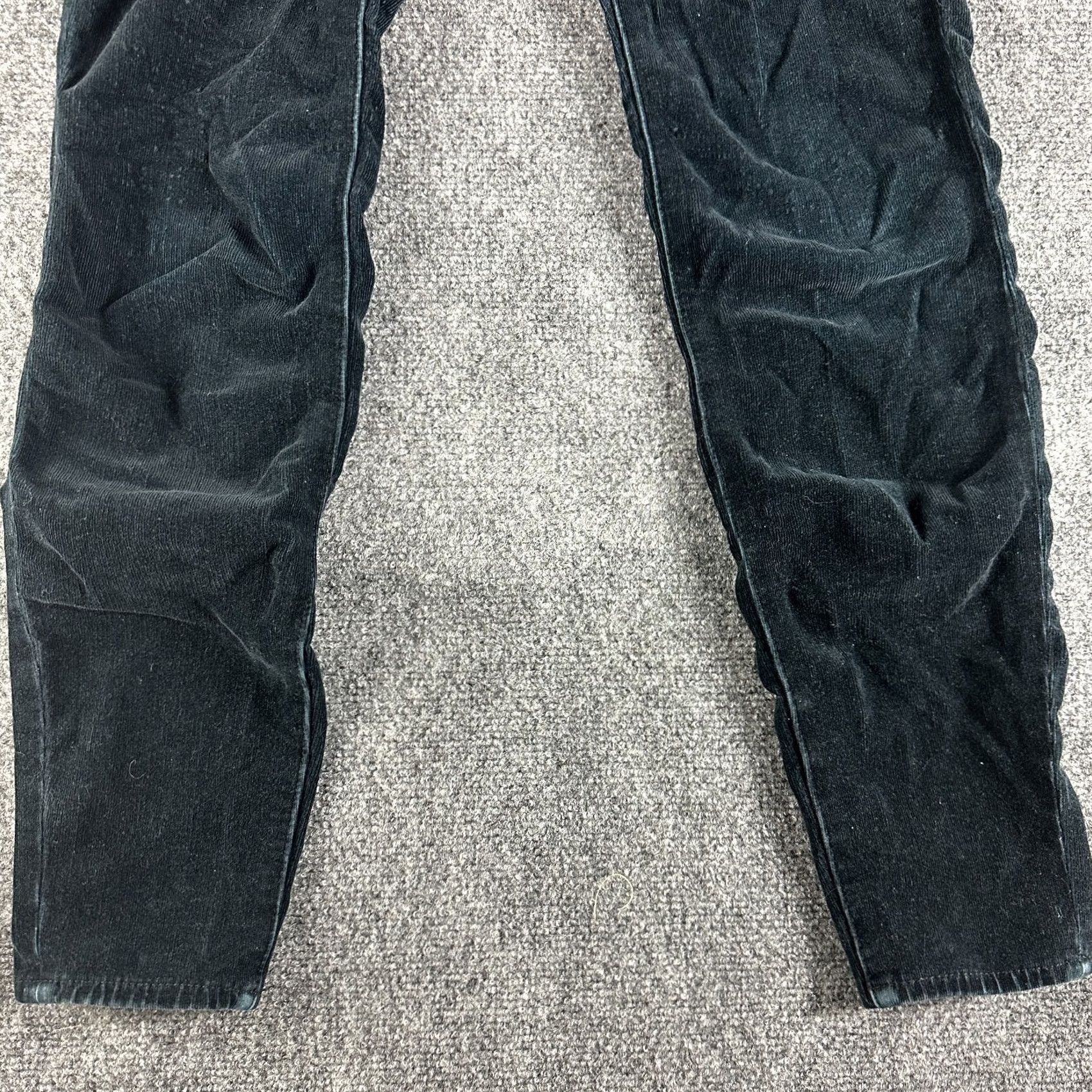Anthropologie Anthropologie Pilcro Letterpress Pants Womens 29 HIgh Rise Skinny Corduroy Black Size 29" - 2 Thumbnail