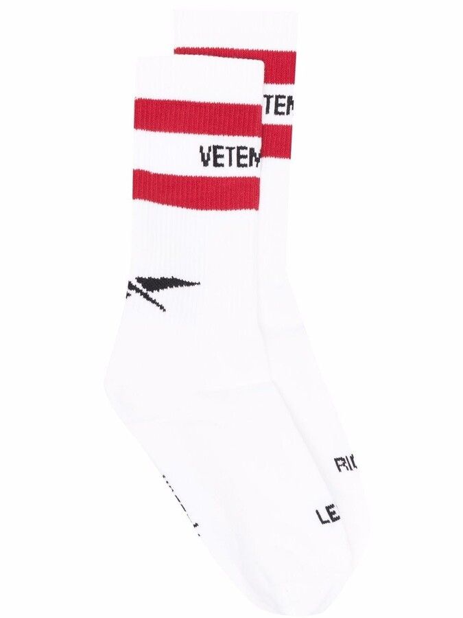 Vetements o1y0924 Size: OS / Socks in White Size ONE SIZE - 1 Thumbnail