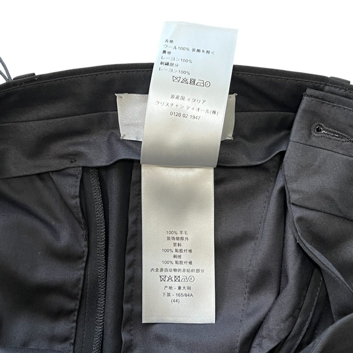Dior × Travis Scott DIOR × CACTUS JACK 2022SS Virgin Wool Flared Trousers Size US 44 / EU 60 - 11 Thumbnail