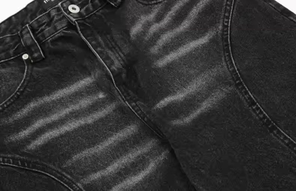 Jean × Vintage straight leg washed denim jeans Size US 30 / EU 46 - 7 Thumbnail