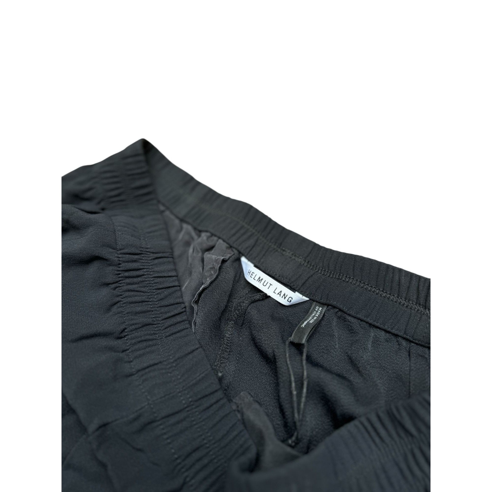 Helmut Lang Black Culotte Pants Size 26" / US 2 / IT 38 - 6 Thumbnail