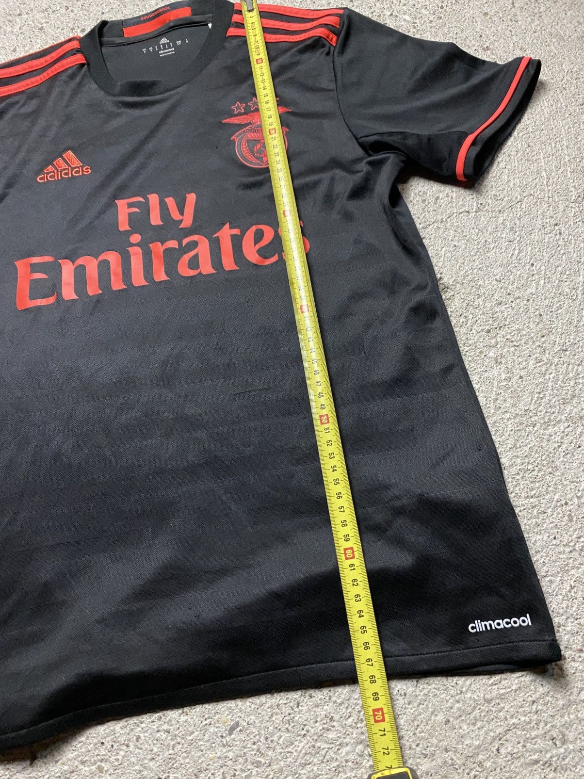 Adidas Adidas SL benfica 2016/17 football away shirt soccer jersey Size US S / EU 44-46 / 1 - 14 Thumbnail