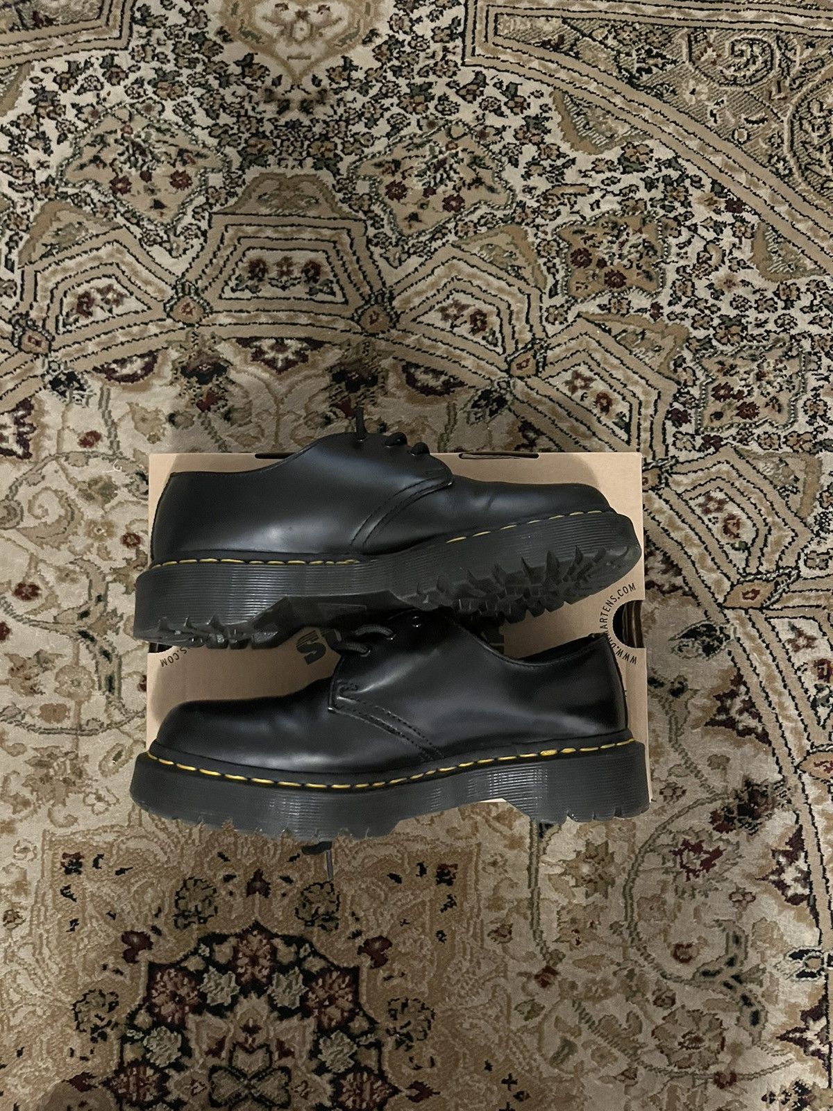 Dr. Martens × Vintage Dr. Martens 1461 Bex Smooth Leather Oxford Shoes Size US 7 / EU 40 - 3 Thumbnail