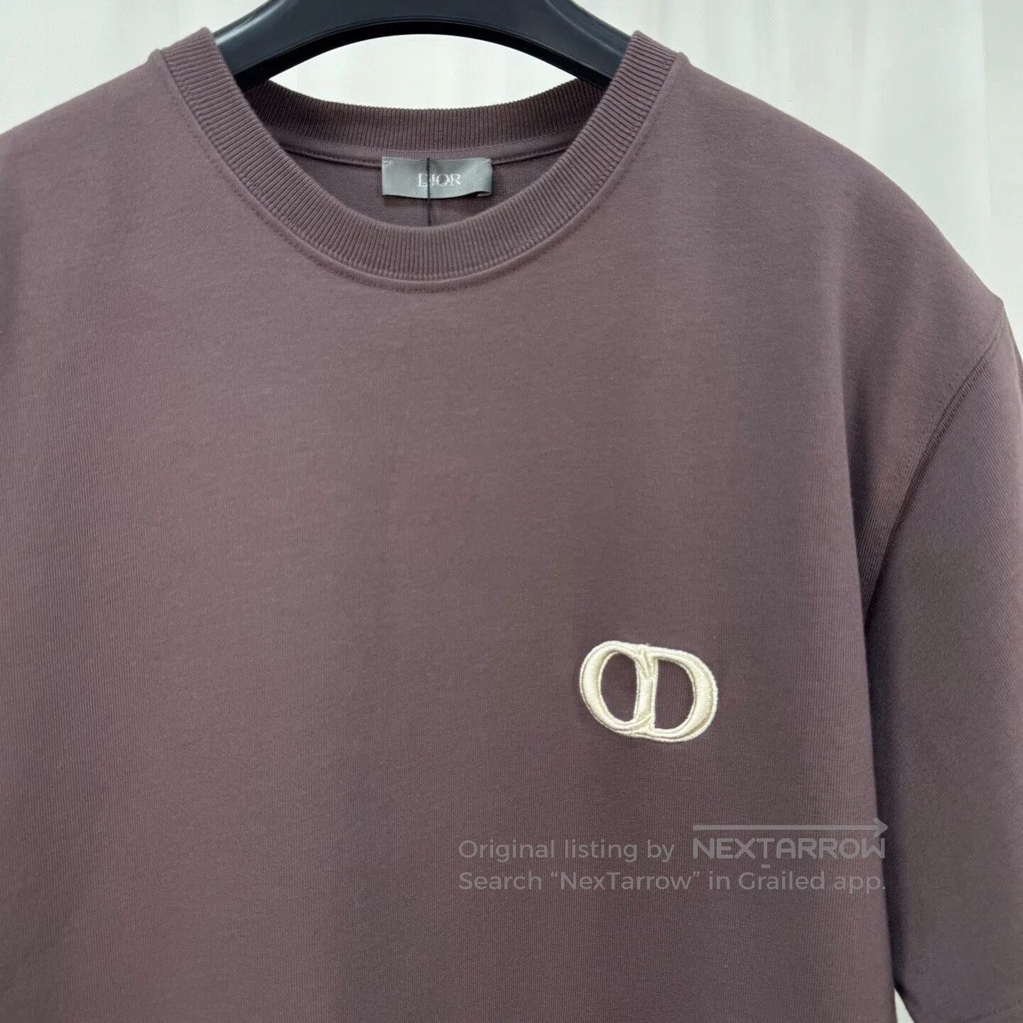 Dior Dior New Arrival Purple Sweet Potato Color CD Embroidered Size US M / EU 48-50 / 2 - 3 Thumbnail