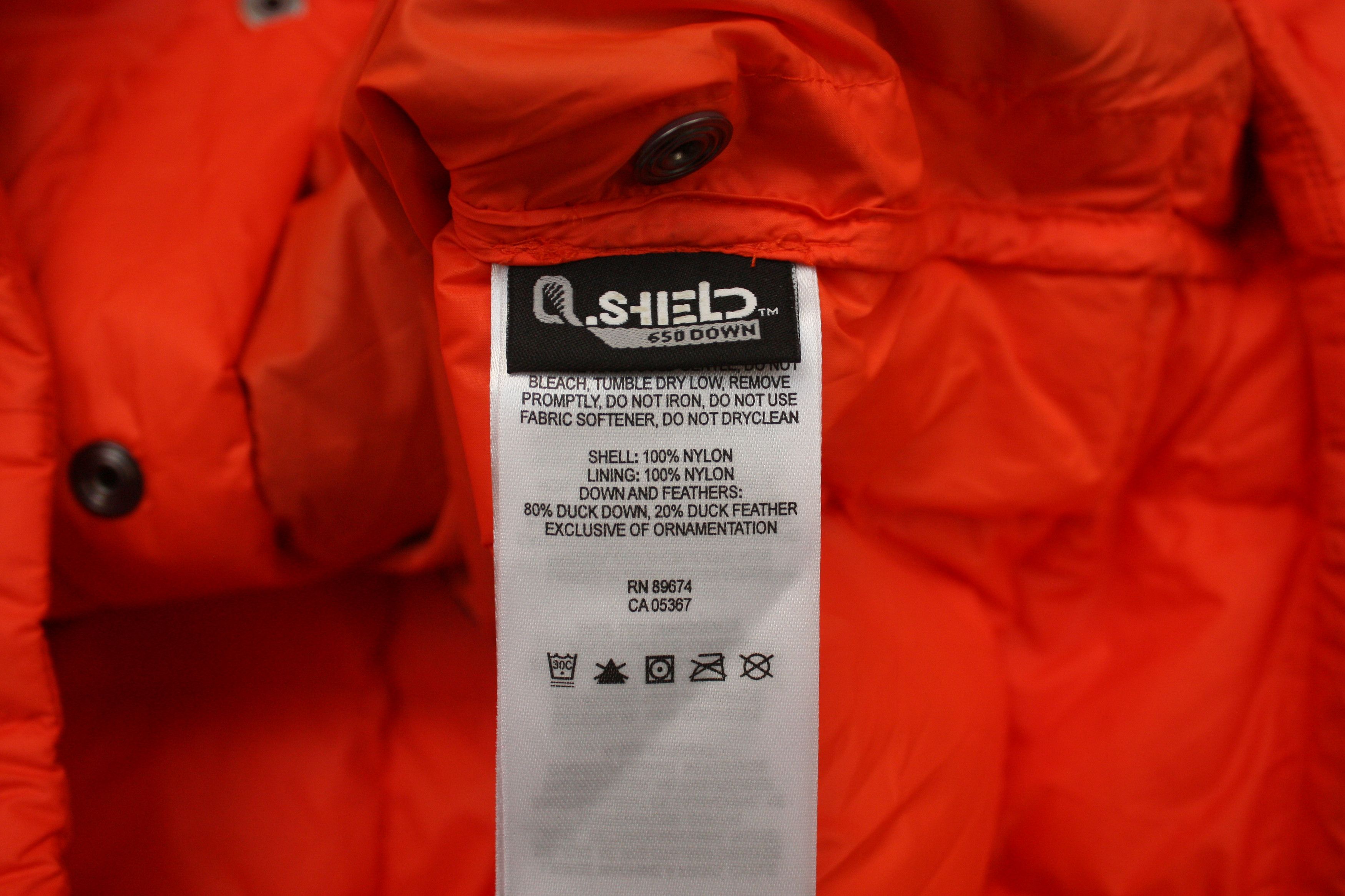 Mountain Hardwear Mountain Hardwear Orange Down Puffer Overshirt Jacket Medium Size US M / EU 48-50 / 2 - 6 Thumbnail