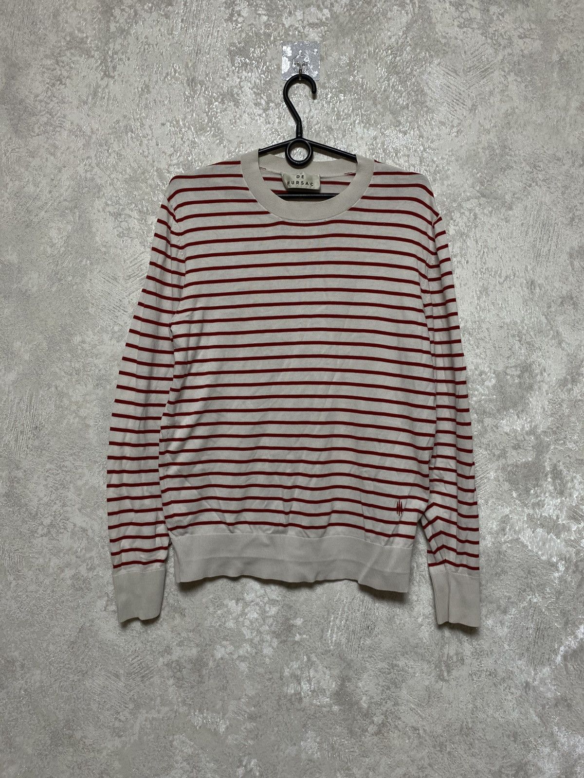 De Fursac avant garde striped sweater