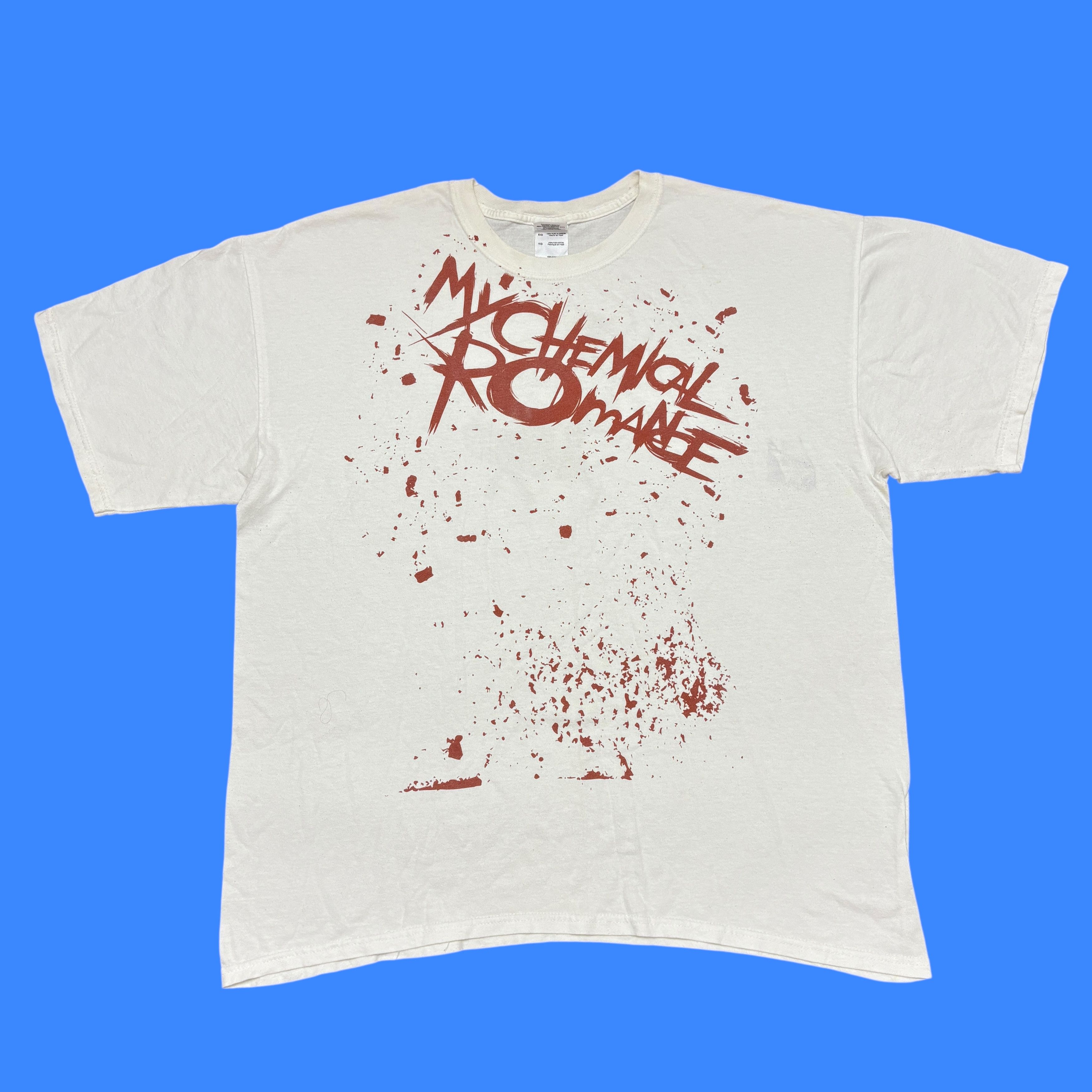 Vintage My Chemical Romance Shirt Y2K Tour Emo Band Tee