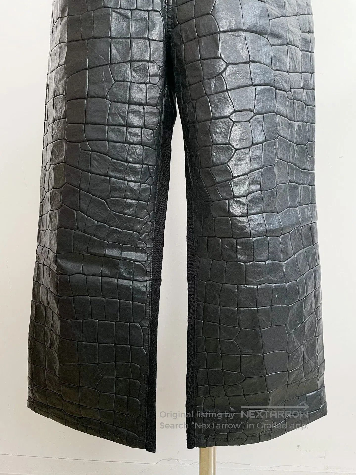 Junya Watanabe junya watanabe snake print wide leg pants. Size US 27 - 7 Thumbnail