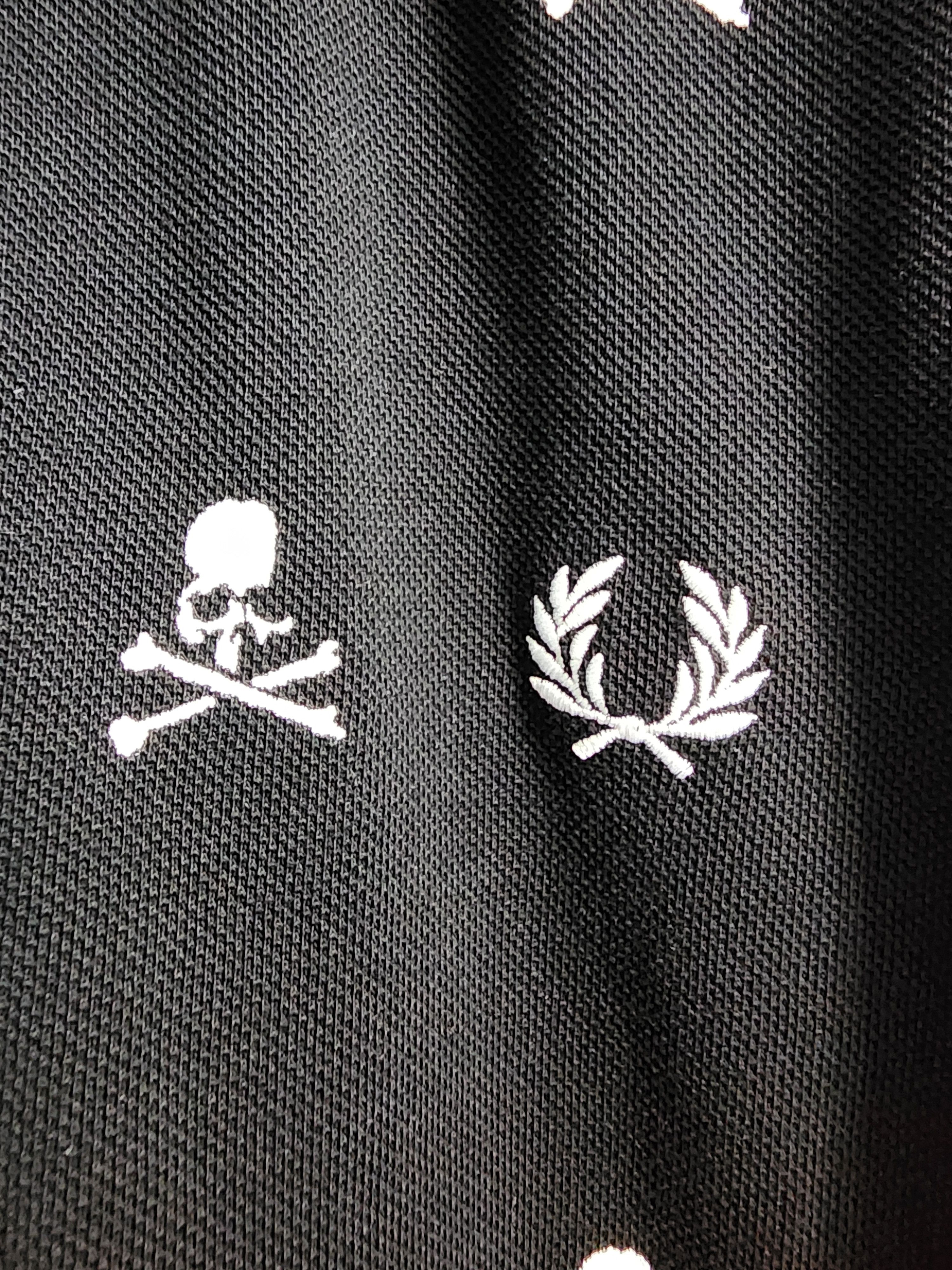 Mastermind Japan Fred Perry x Mastermind Polo Shirt Size US XXL / EU 58 / 5 - 3 Thumbnail