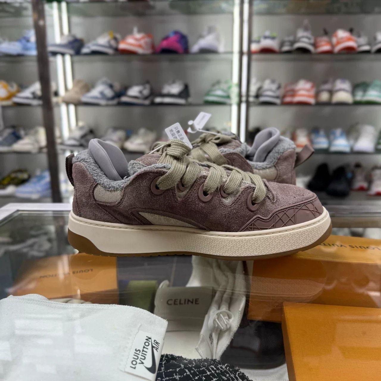 Dior ERL x DIOR Suede Shoes Size US 8.5 / EU 41-42 - 4 Thumbnail